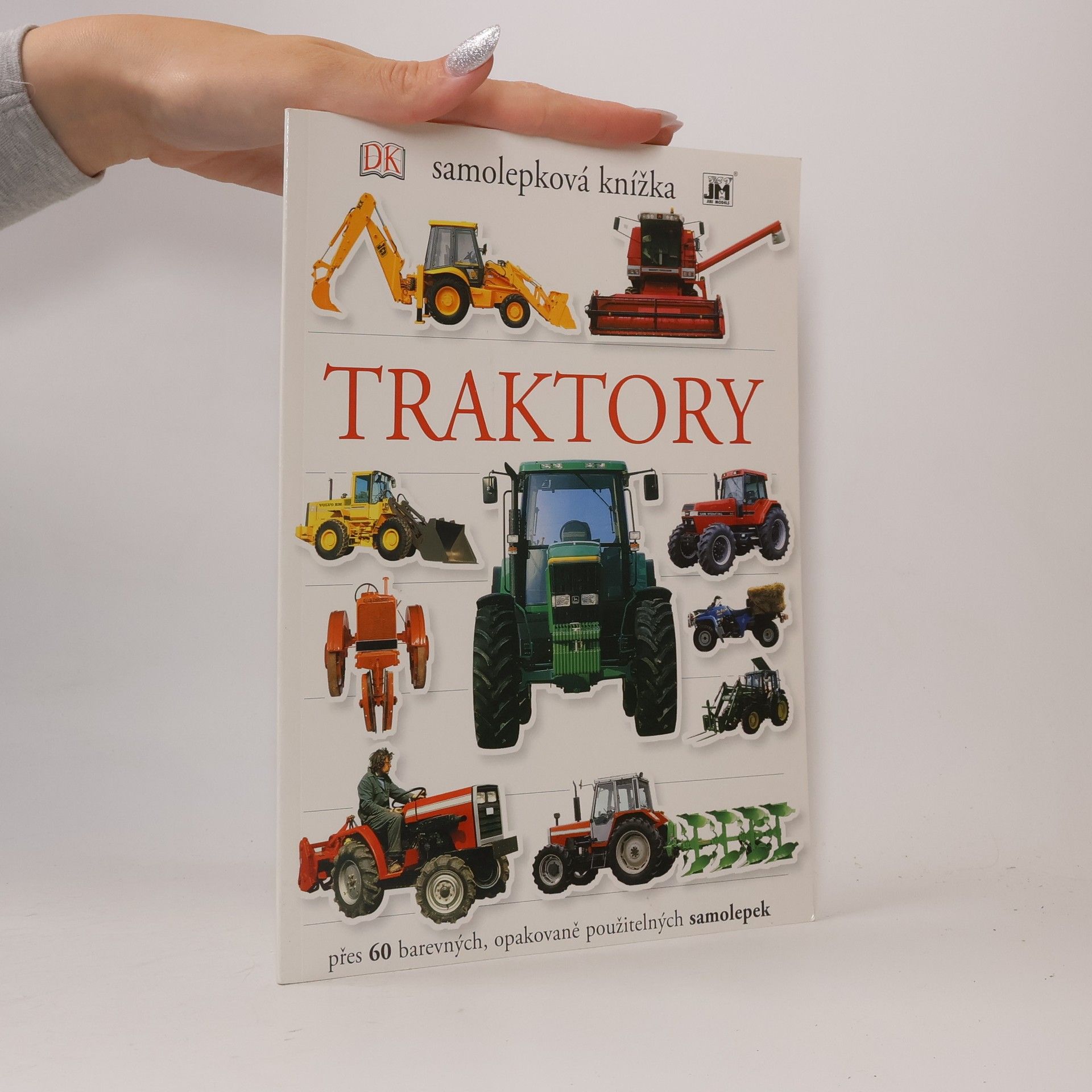 Traktory - Samolepková knížka