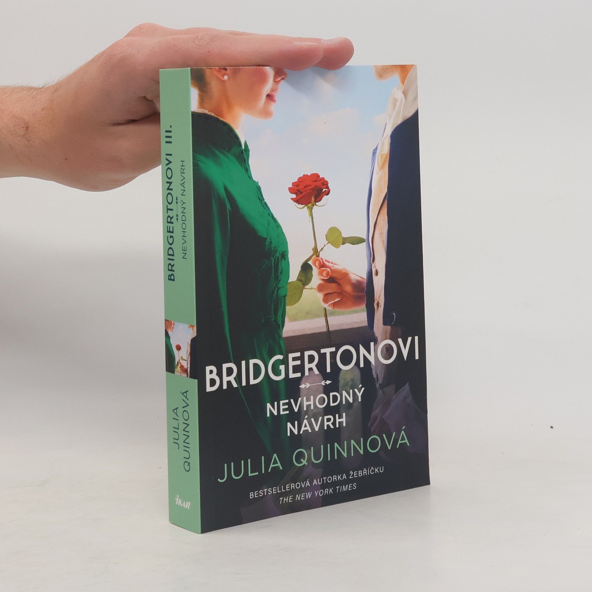 Julie Quinnová Bridgertonovi. Nevhodný návrh