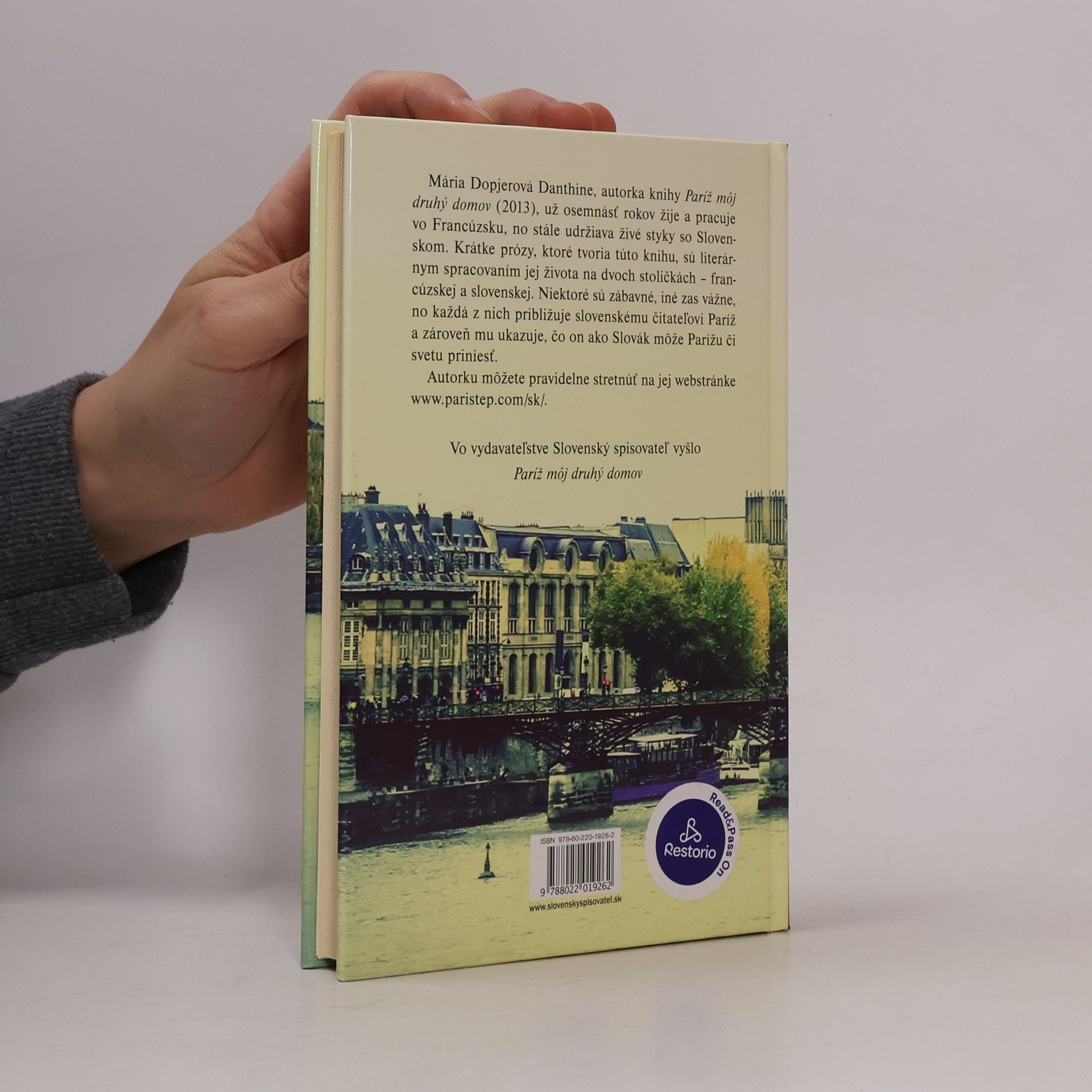 Mária Dopjerová Danthine Parížske momenty