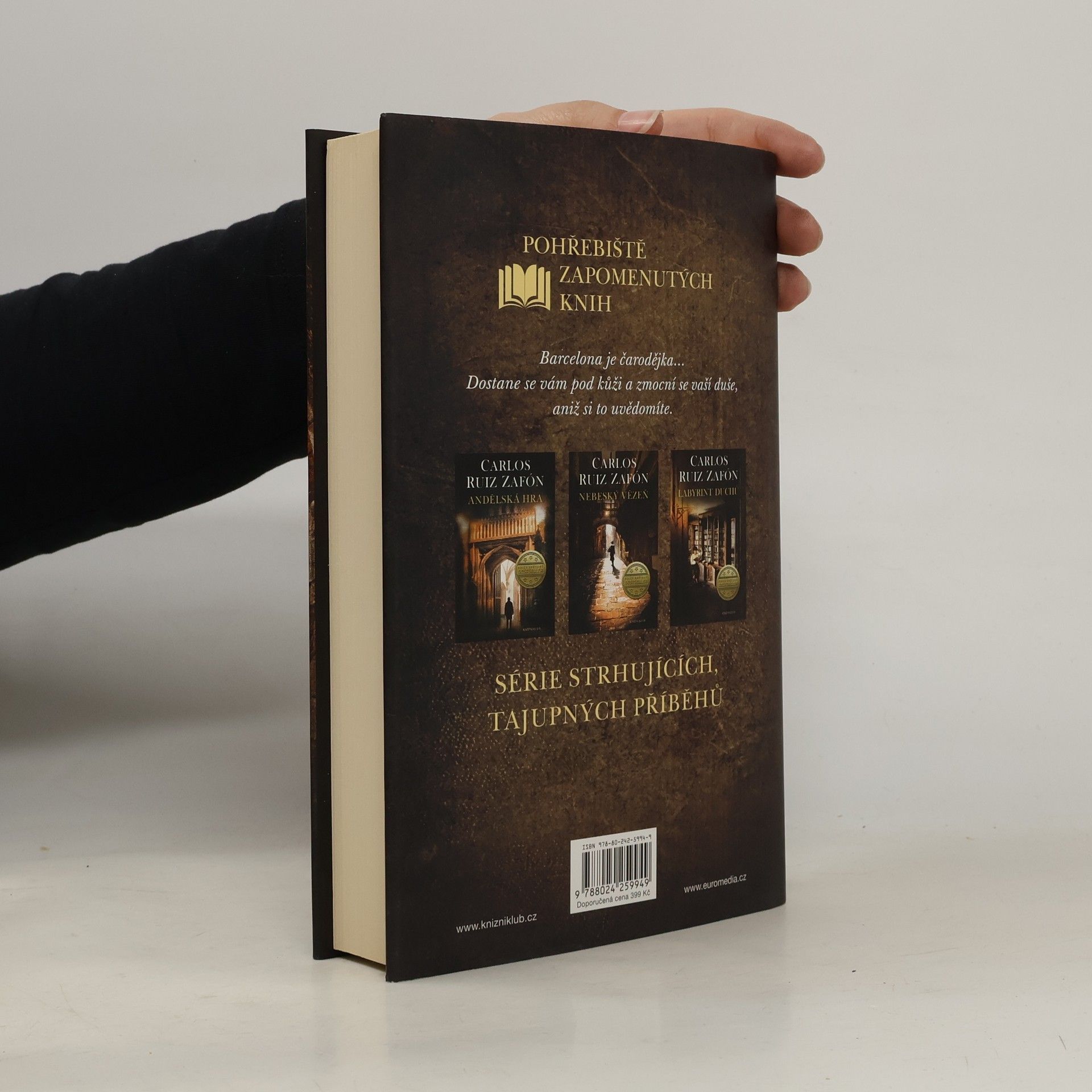 Carlos Ruiz Zafón Stín větru