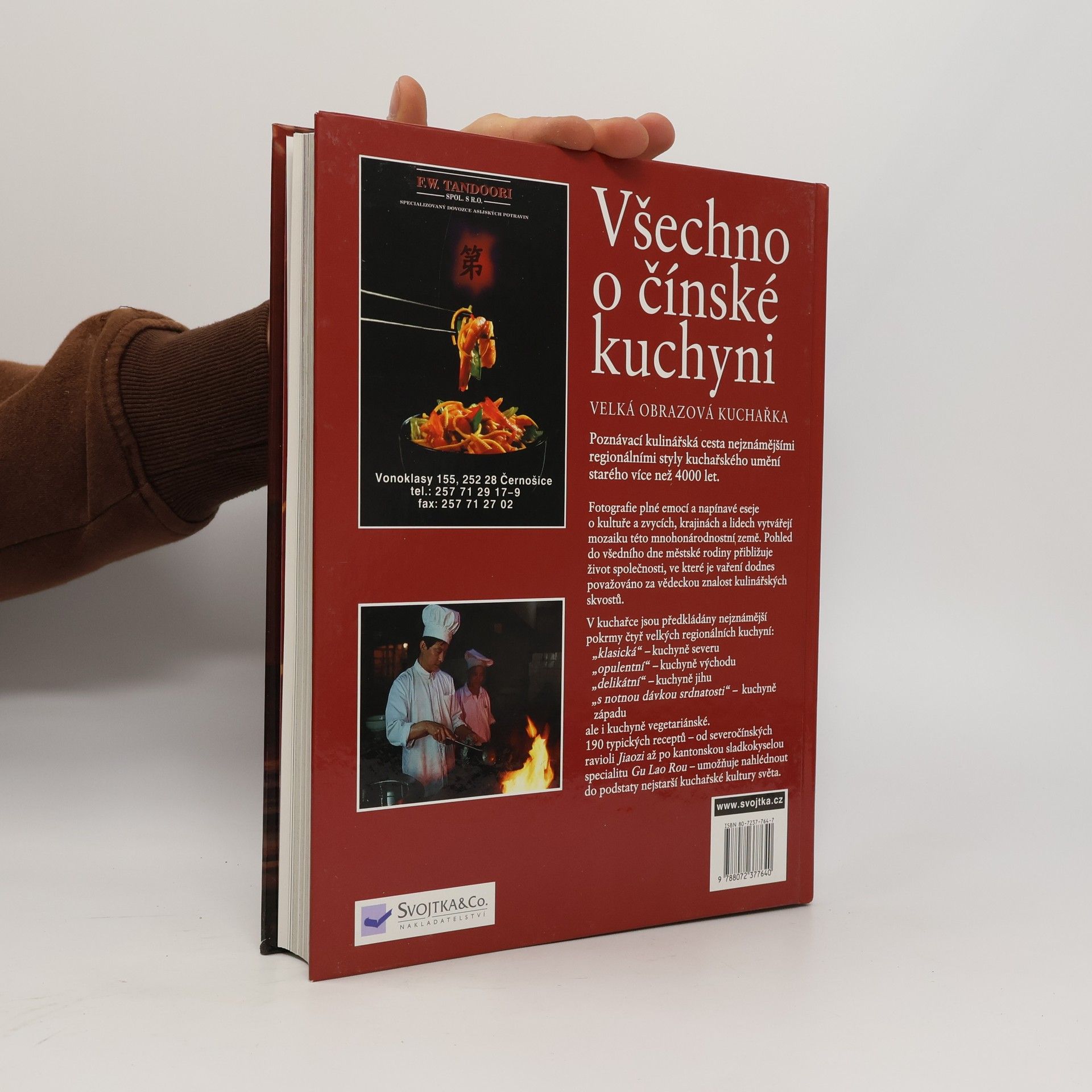 AA.VV. Všechno o čínské kuchyni: Velká obrazová kuchařka