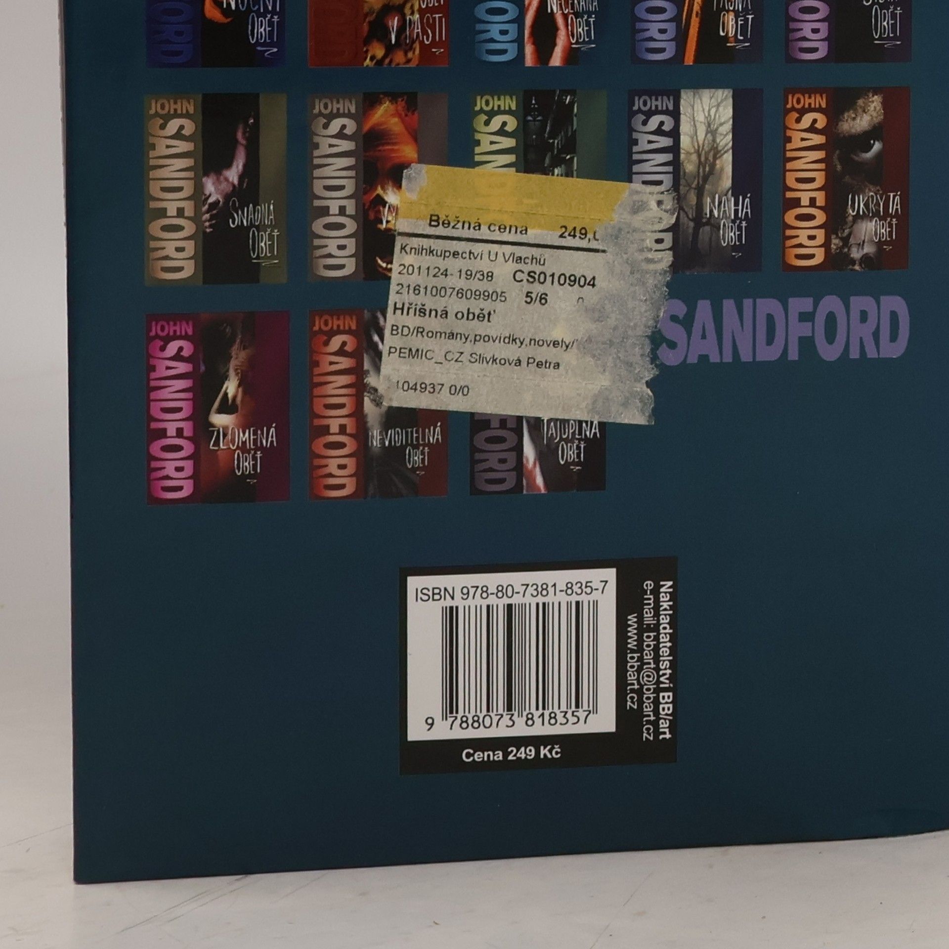 John Sandford Hříšná oběť