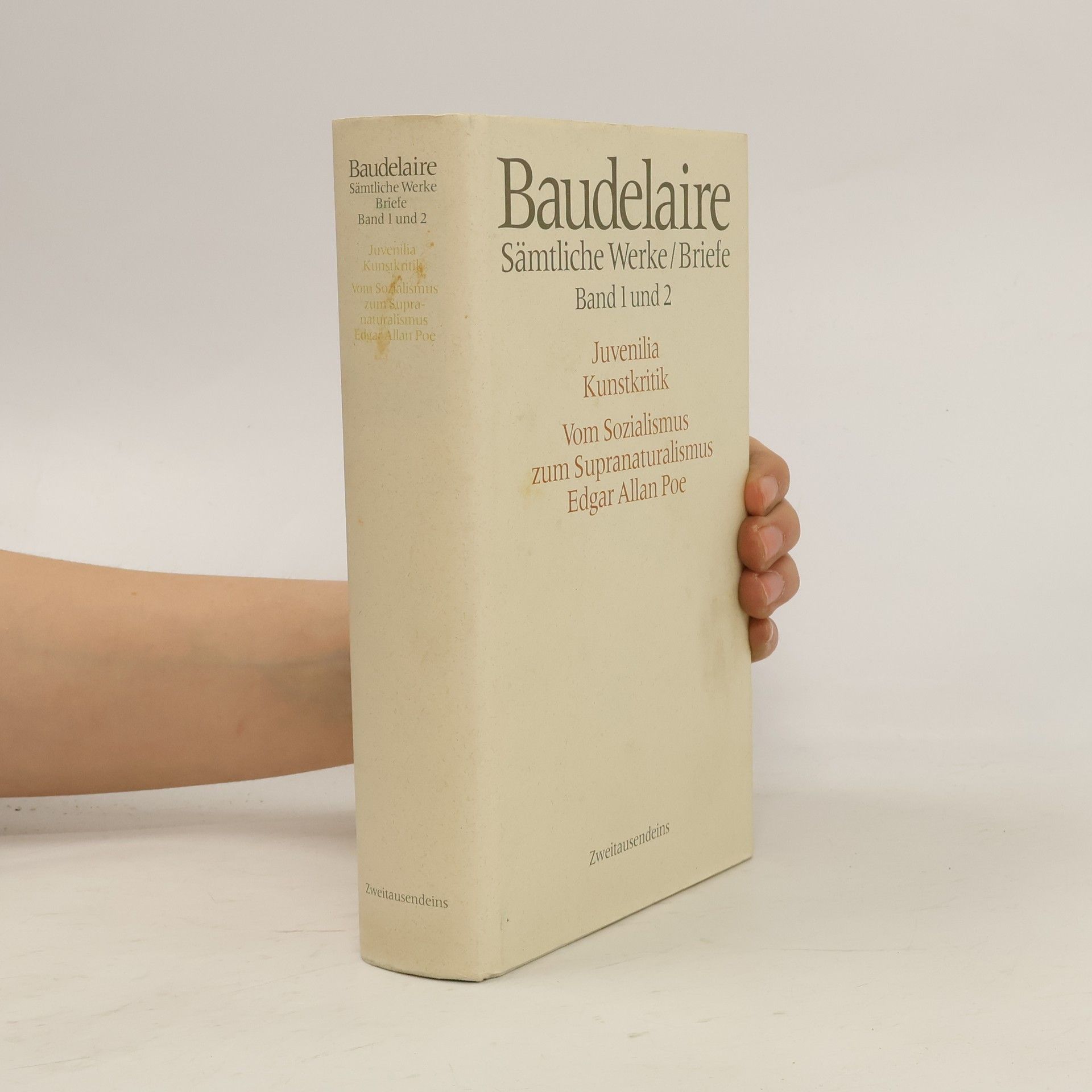 Charles Baudelaire Sämtliche Werke und Briefe 1-2