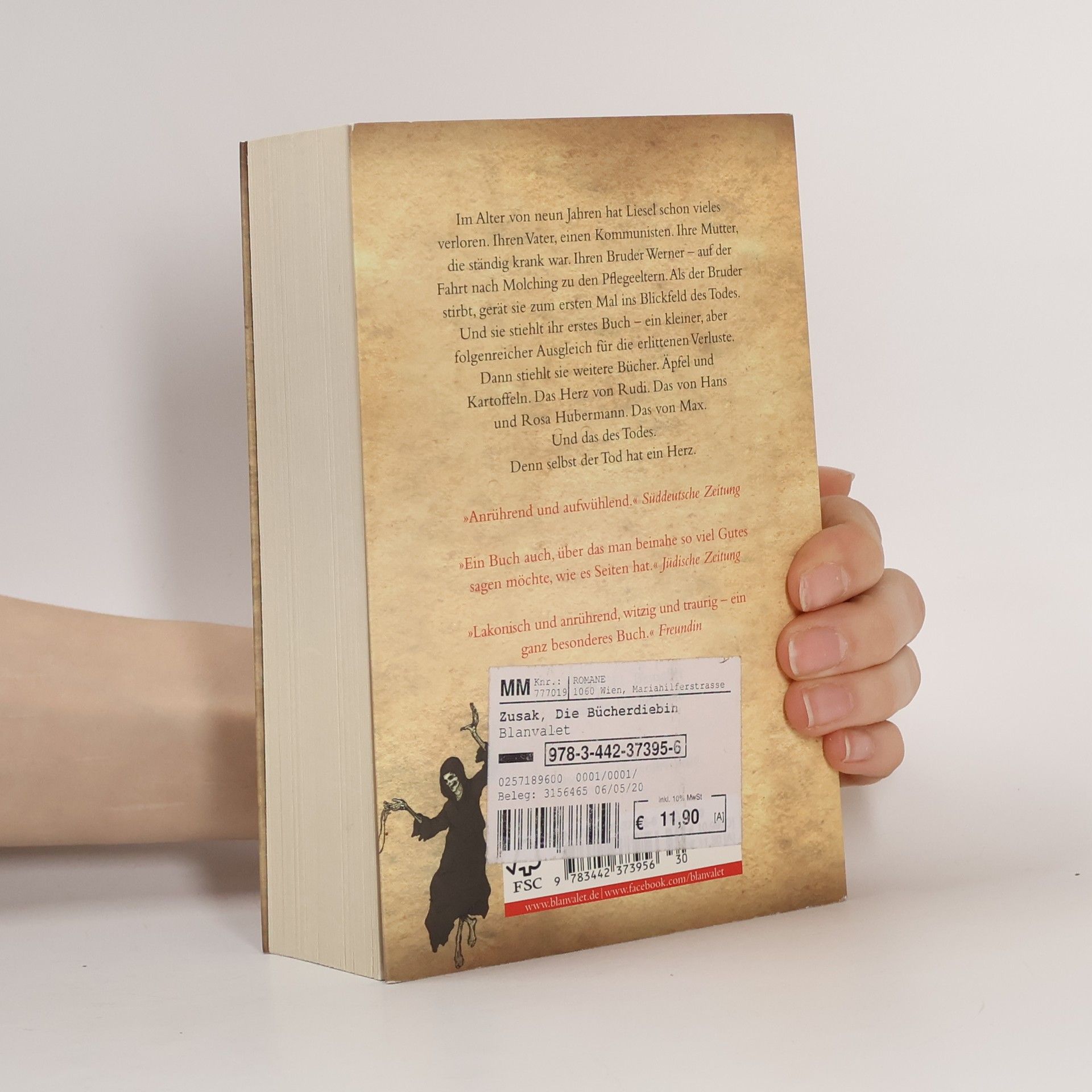 Markus Zusak Die Bücherdiebin: Roman