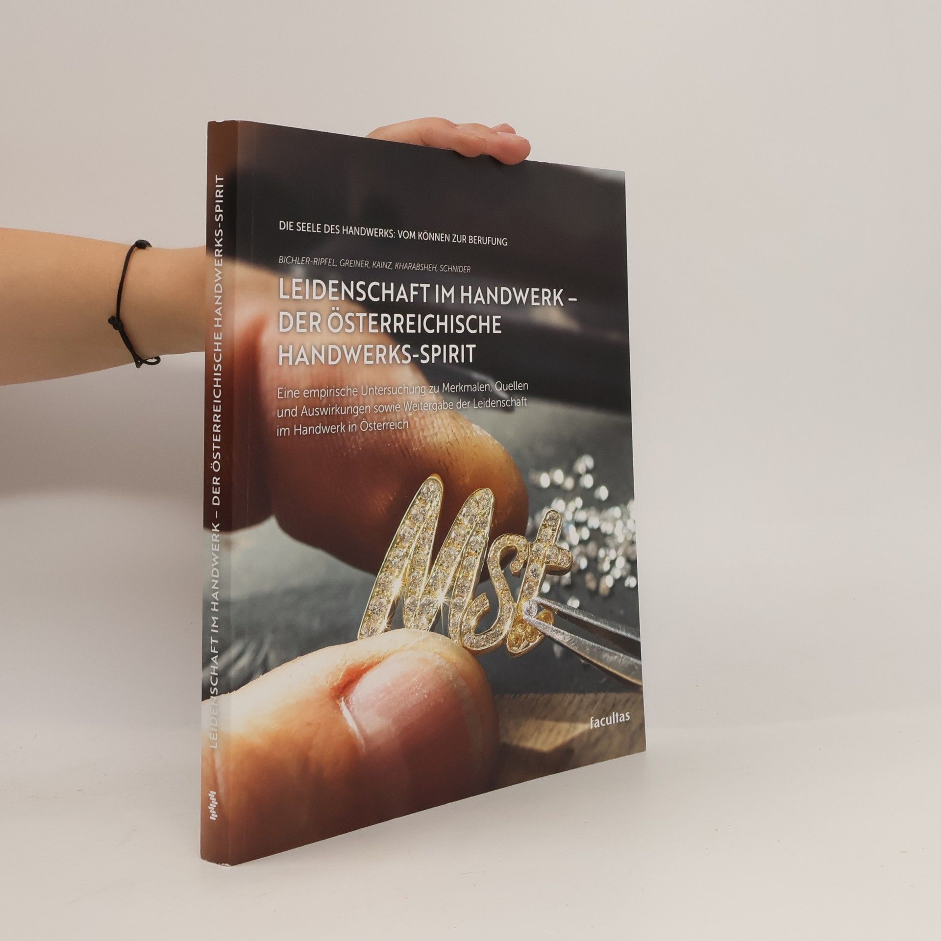 Heidrun Bichler-Ripfel Leidenschaft im Handwerk – Der österreichische Handwerks-Spirit: Eine empirische Untersuchung zu Merkmalen, Quellen und Auswirkungen sowie Weitergabe der Leidenschaft im Handwerk in Österreich
