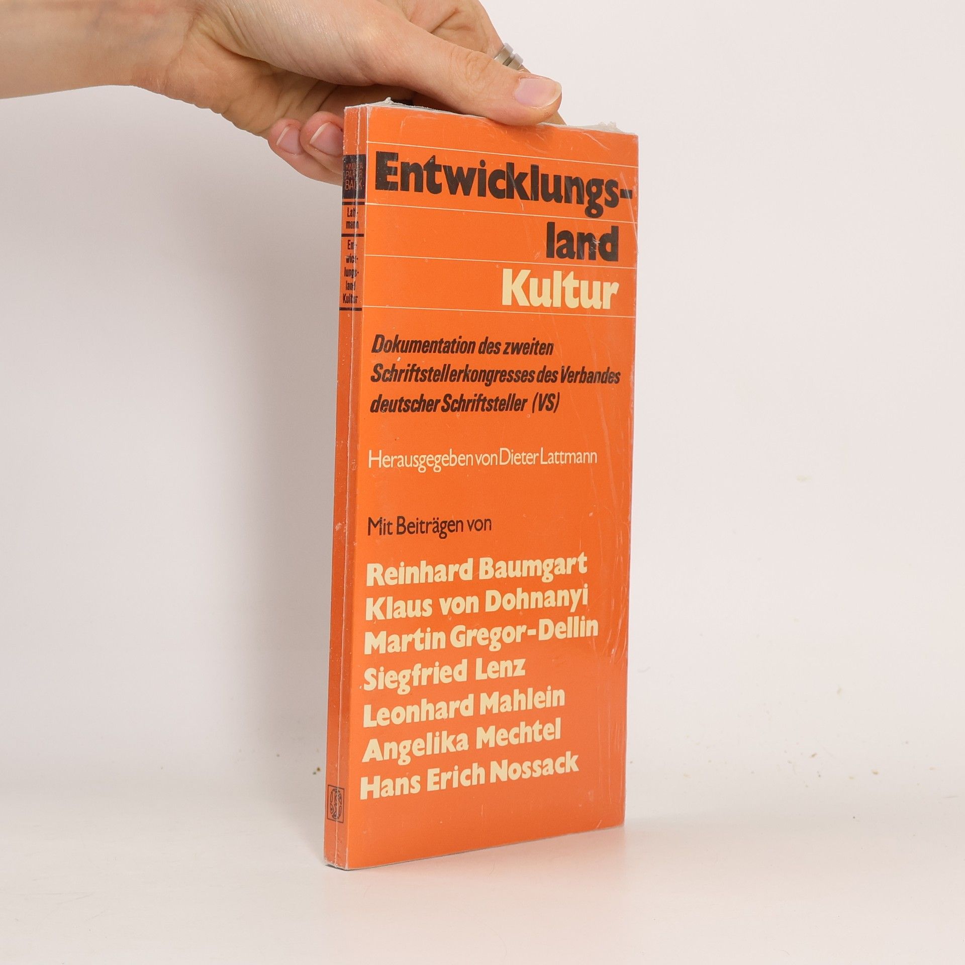 Dieter Lattmann Entwicklungsland Kultur