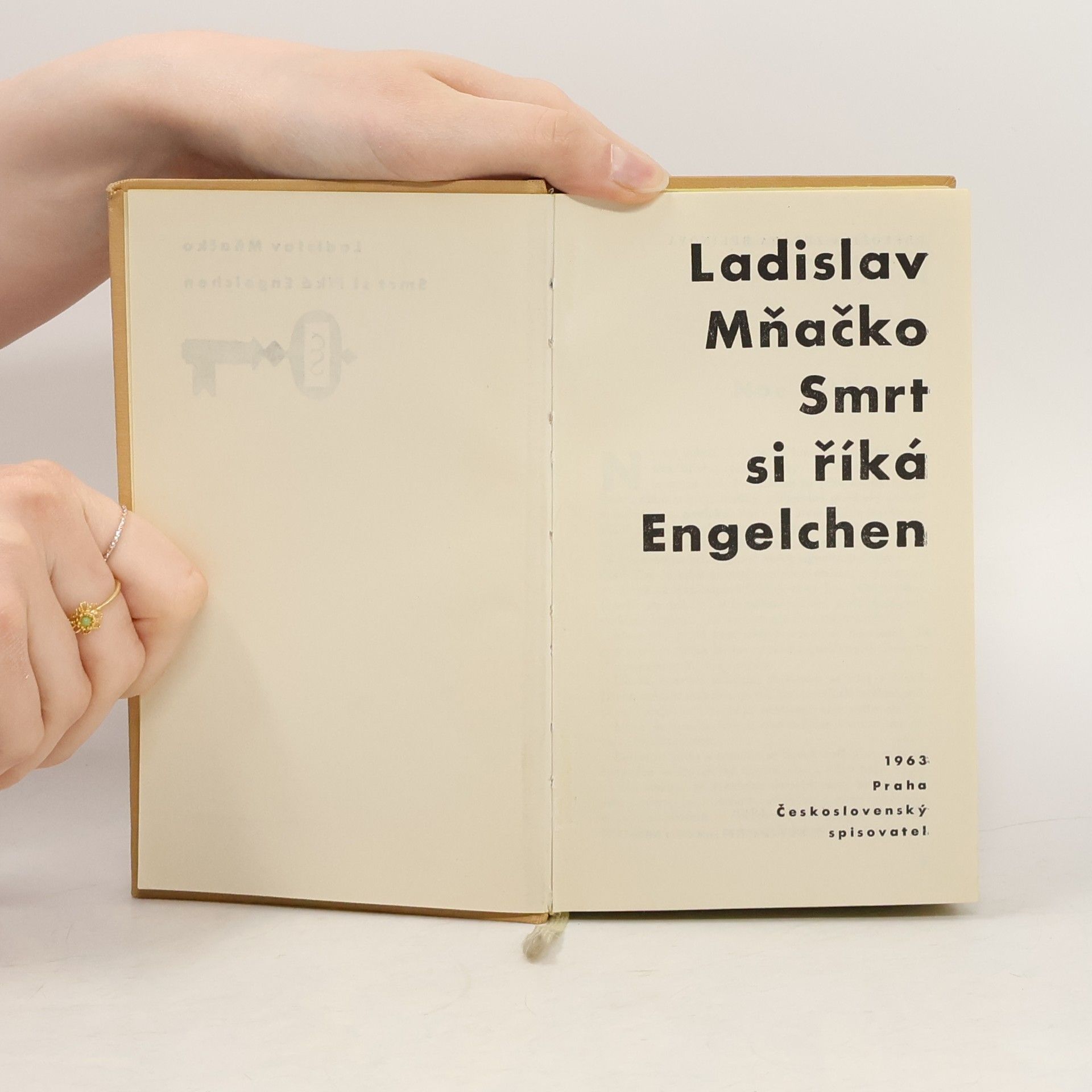 Ladislav Mňačko Smrt si říká Engelchen
