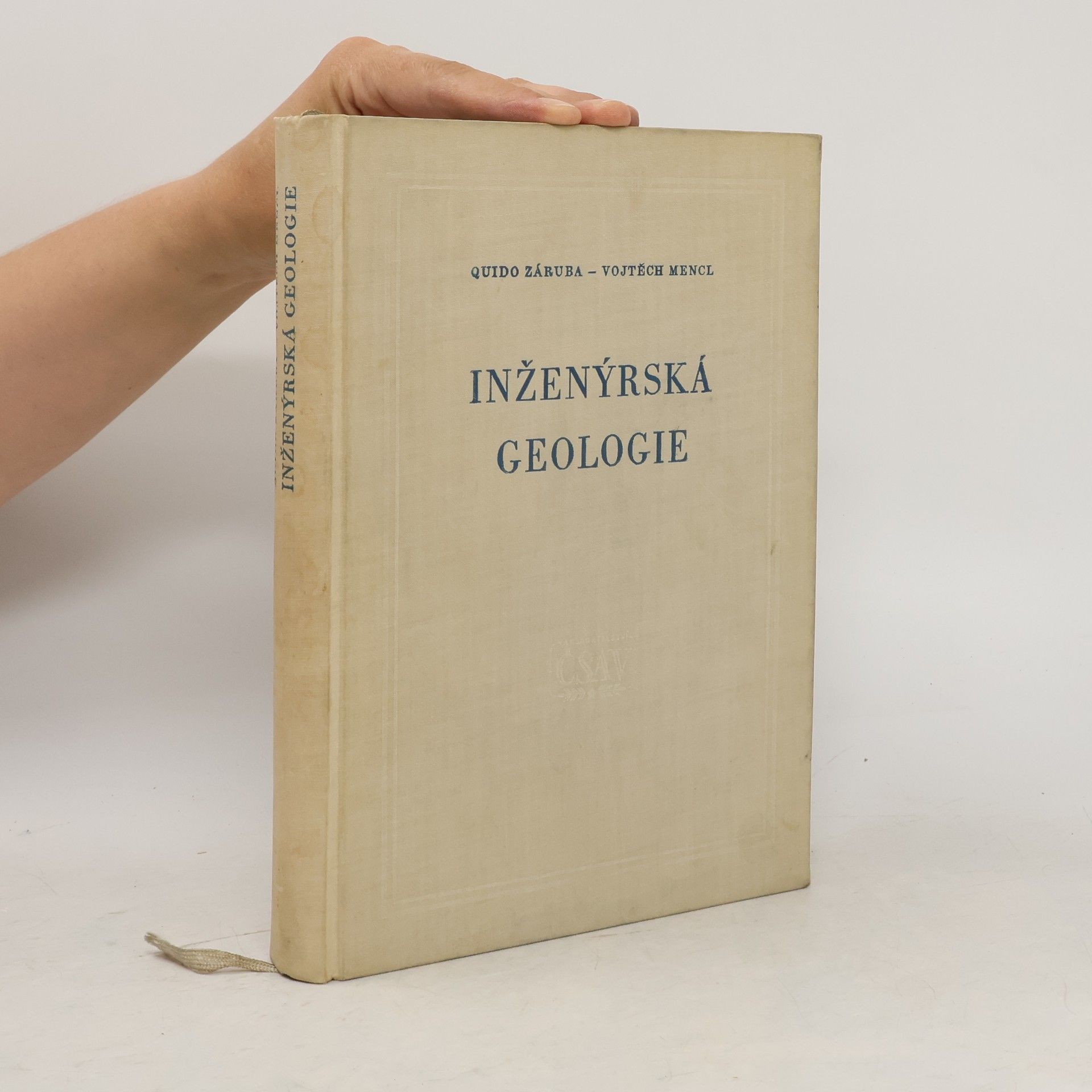 Quido Záruba Inženýrská geologie