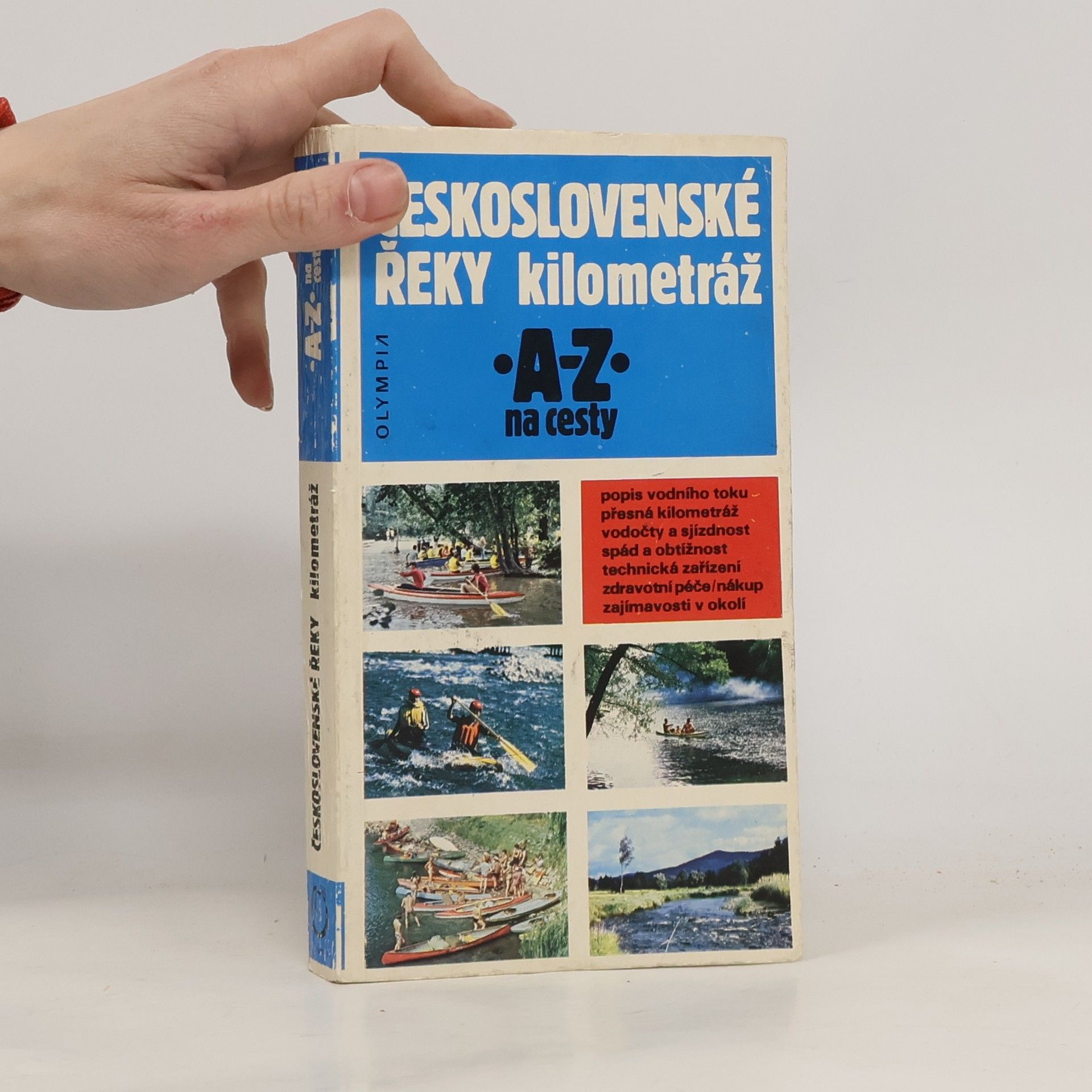 Ing. Kohoutek František Československé řeky. Kilometráž