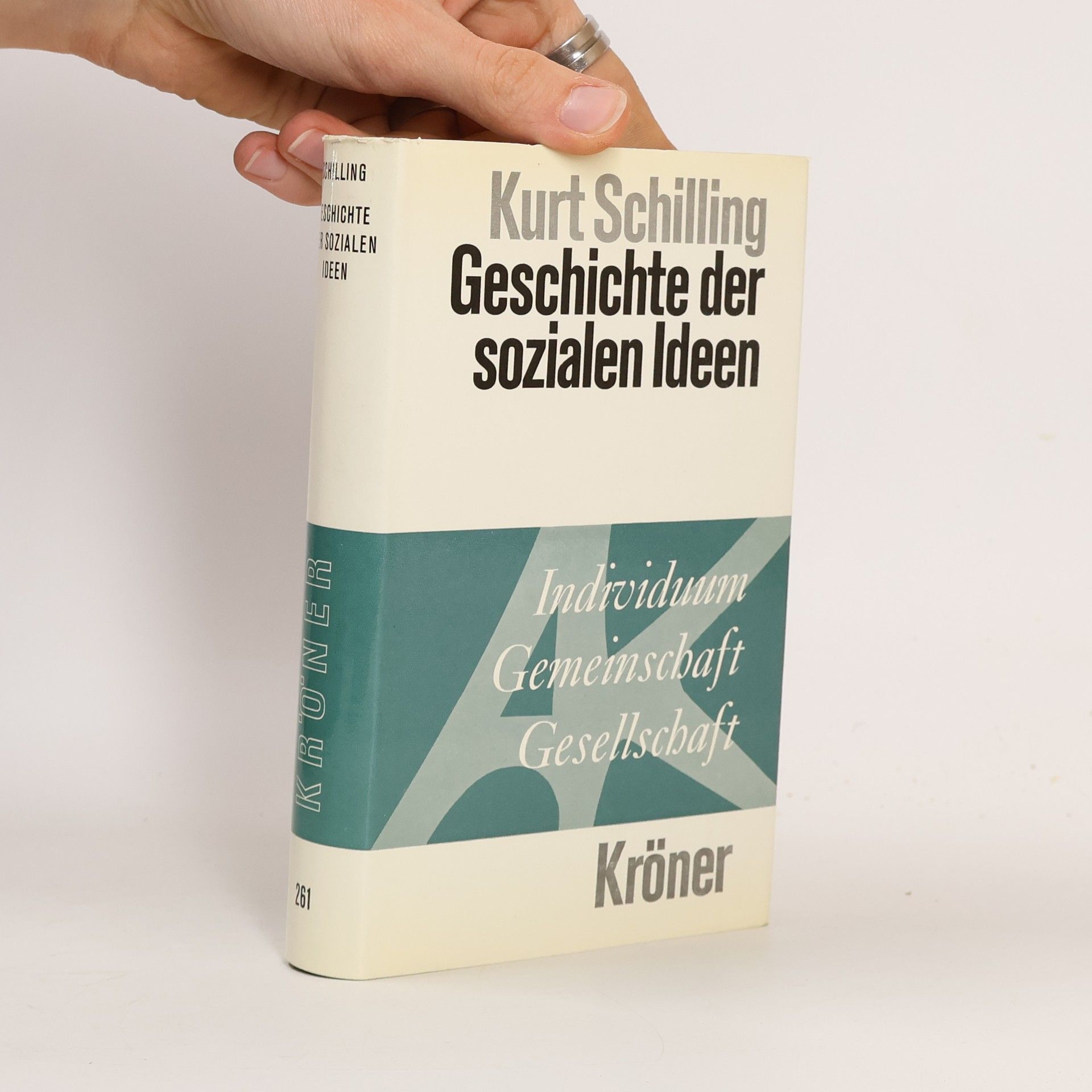 Kurt Schilling Geschichte der sozialen Ideen