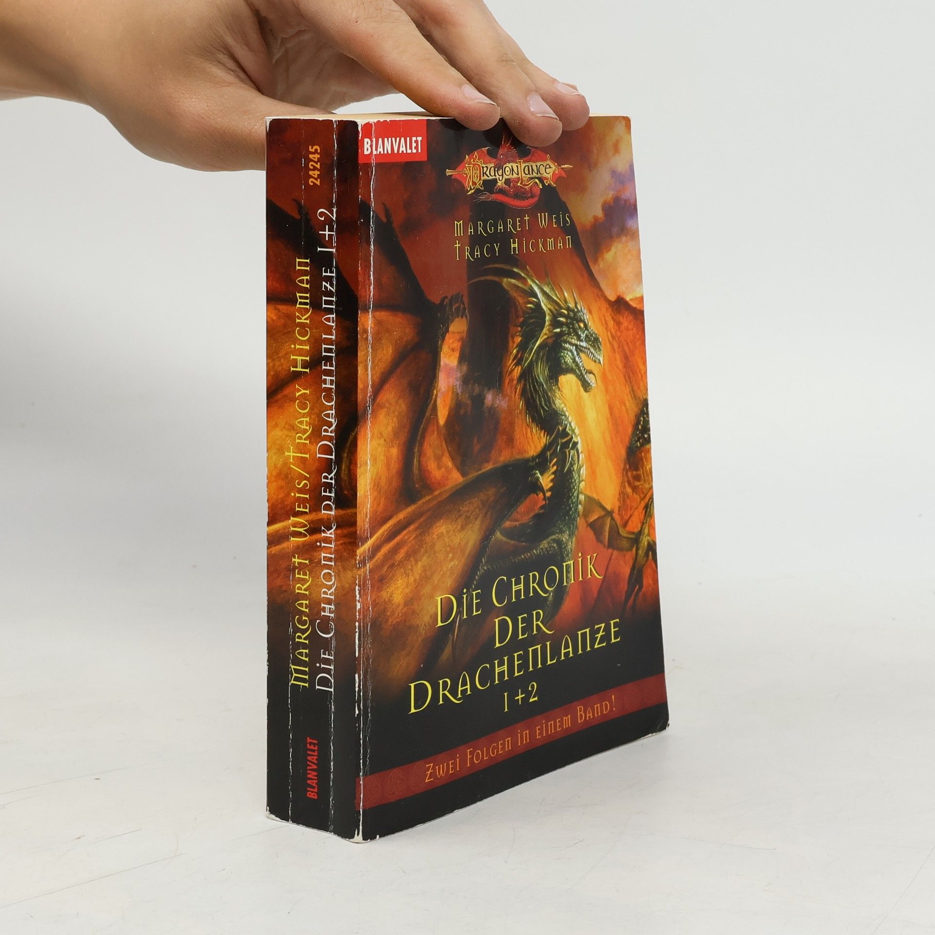 Margaret Weis Die Chronik der Drachenlanze 1+2