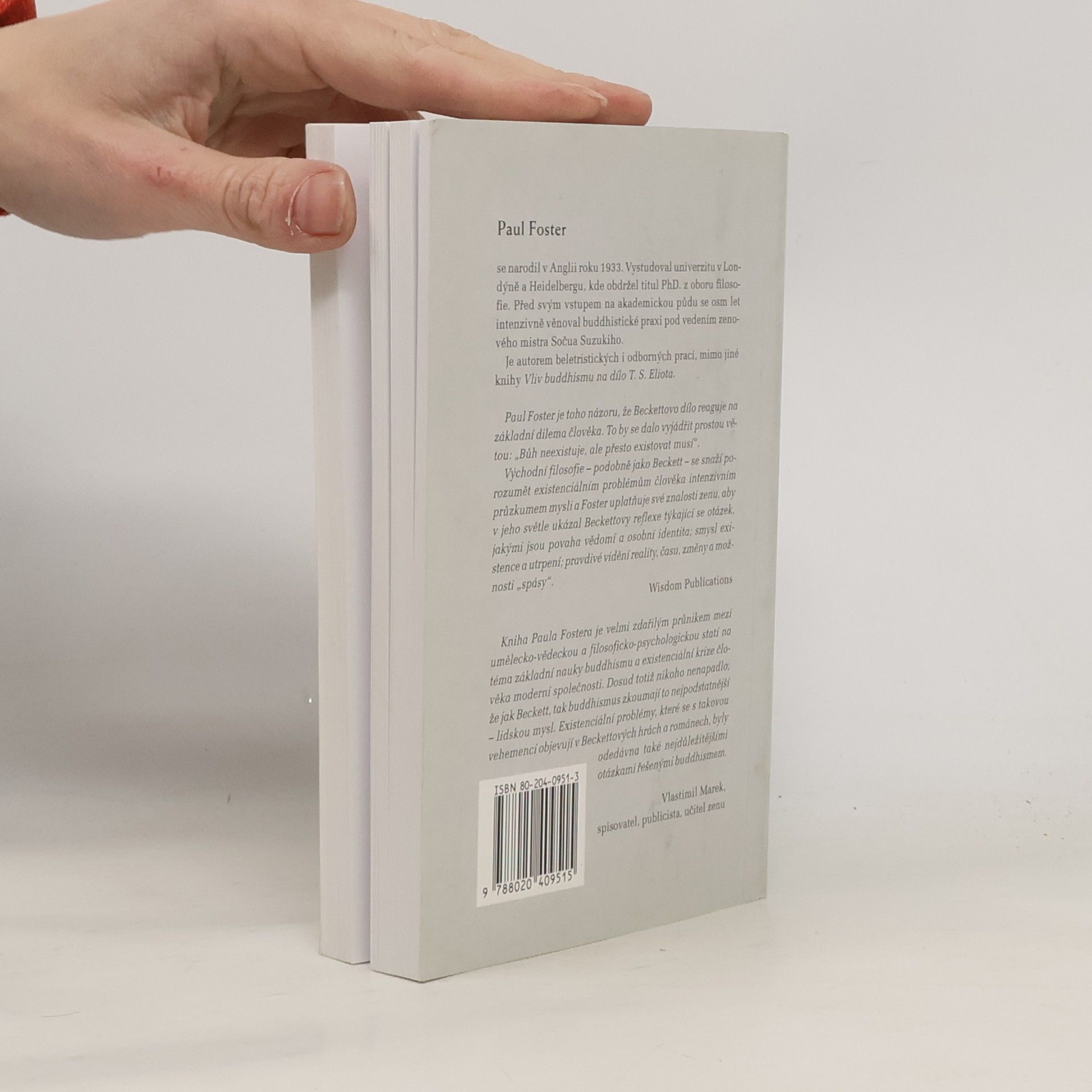 Paul Foster Beckett a zen : dilema v románech Samuela Becketta