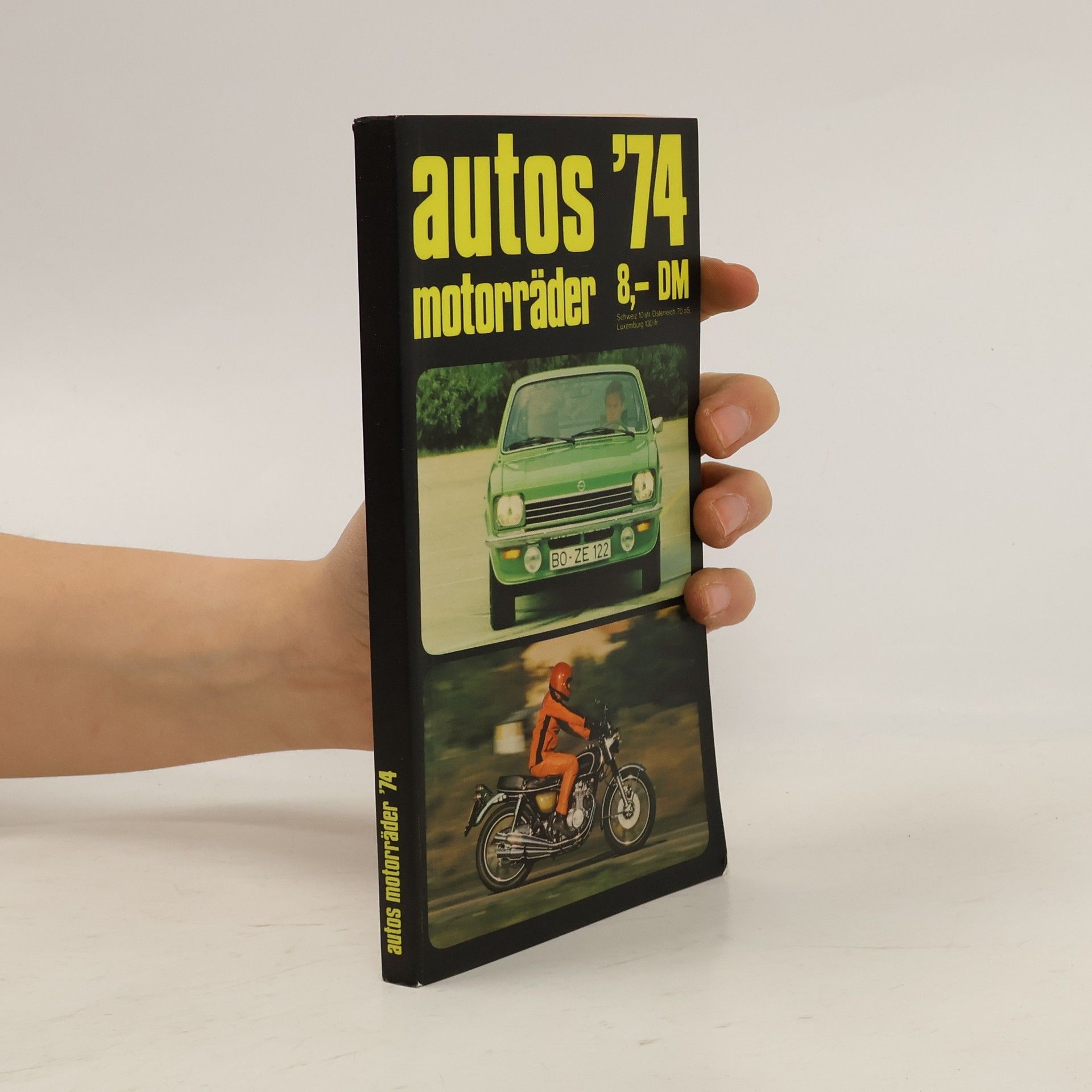 Collectif d'auteurs Autos '74. Motorräder