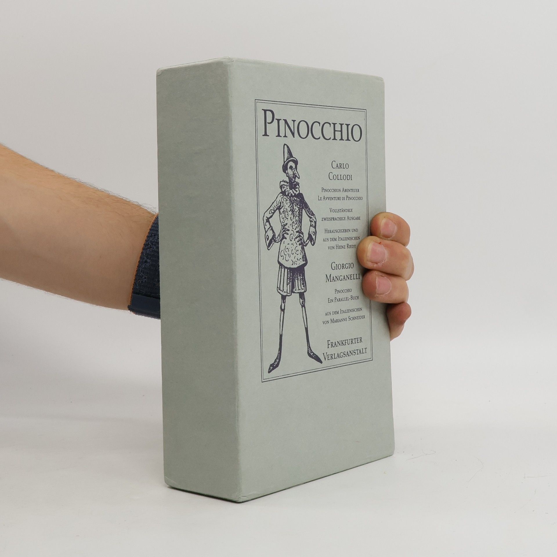 Giorgio Manganelli Pinnocchio. Pinocchios abenteuer. Le Avventure di Pinocchio. Ein Parallel Buch