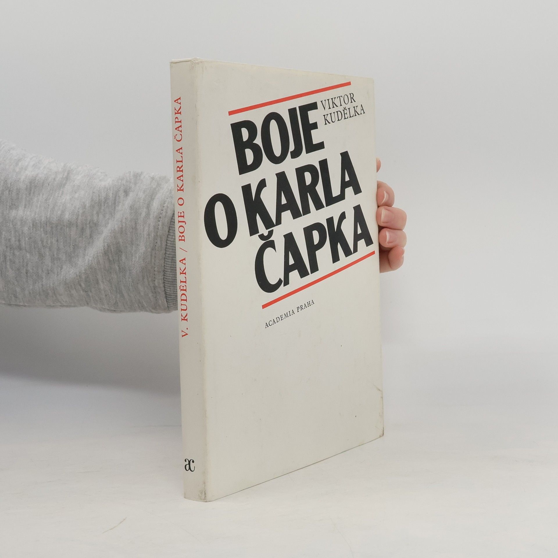 Viktor Kudělka Boje o Karla Čapka