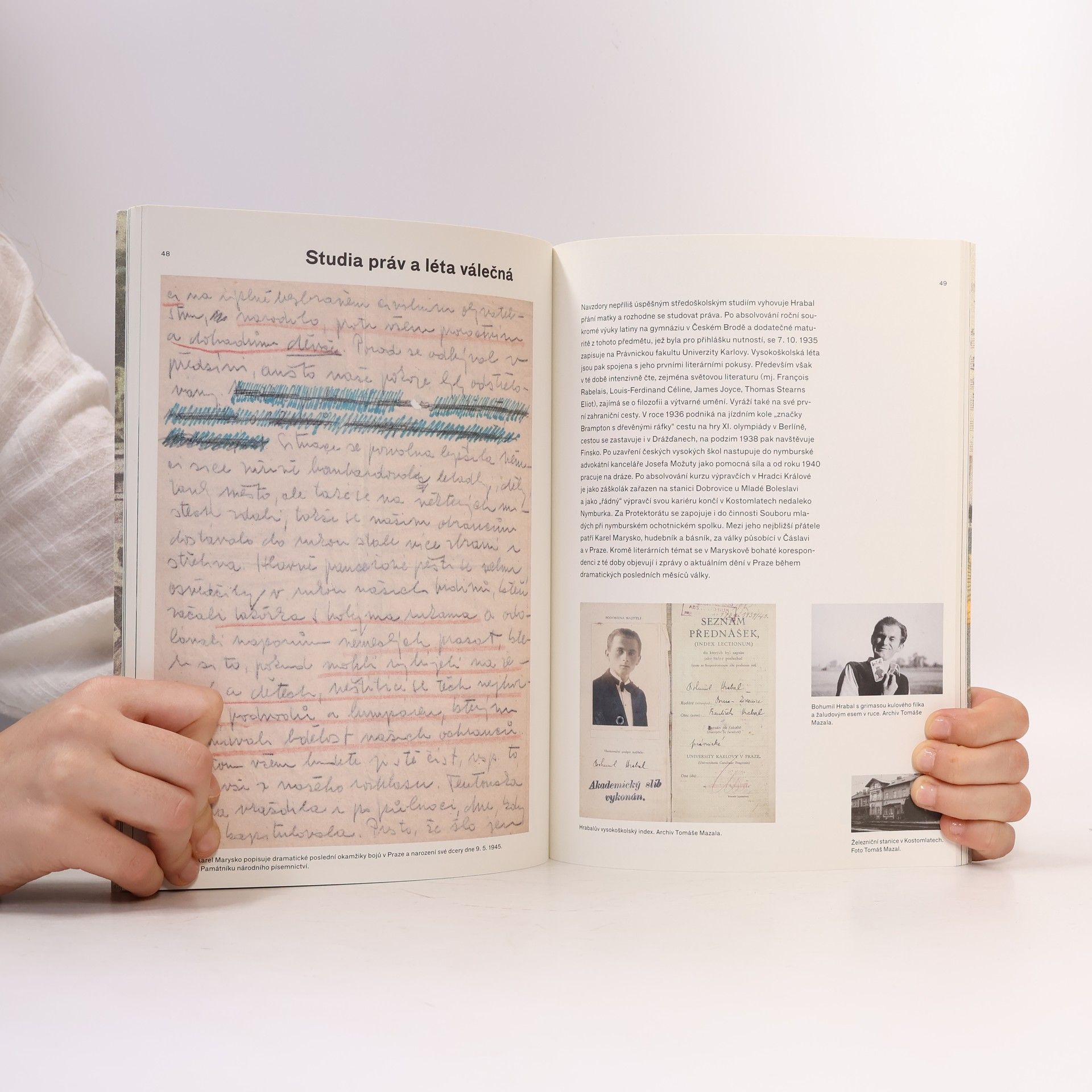 Tomáš Pavlíček Kdo jsem : Bohumil Hrabal - spisovatel, Čech, Středoevropan