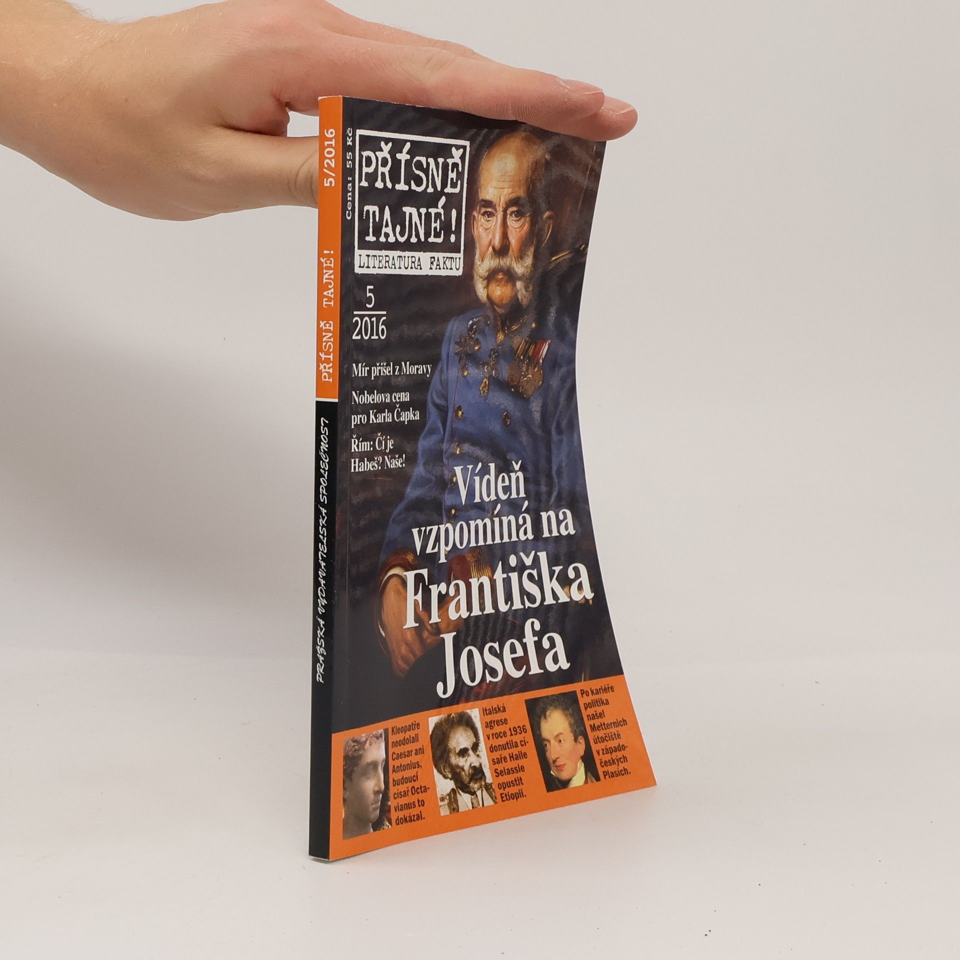Various authors Přísně tajné- literatura faktu: Vídeň vzpomíná na Františka Josefa