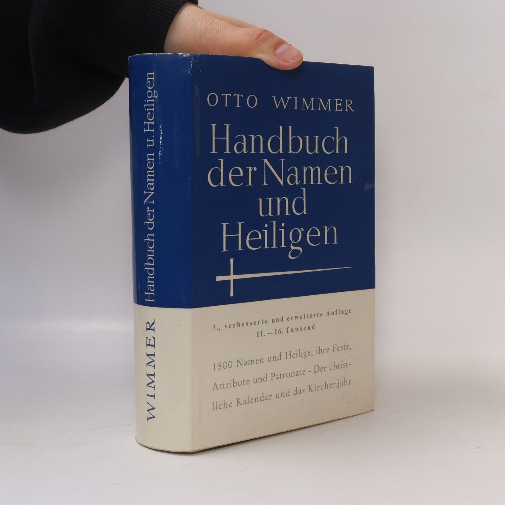 Otto Wimmer Handbuch der Namen und Heiligen