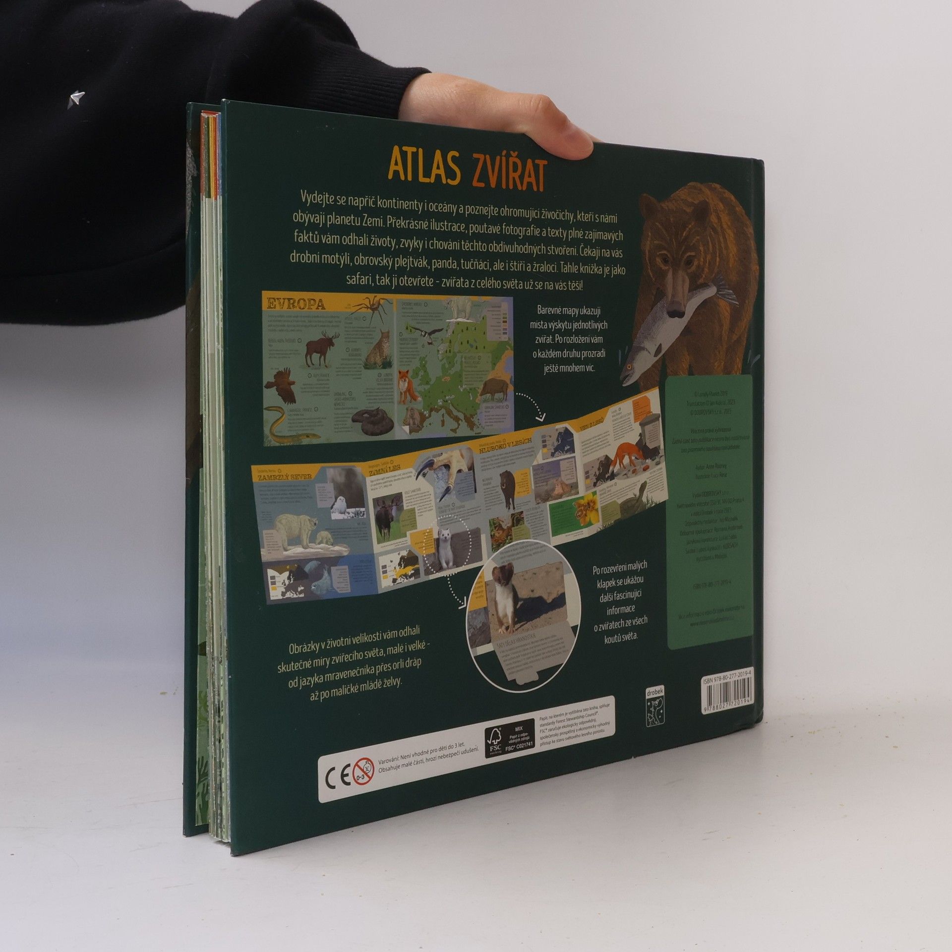 Anne Rooney Atlas zvířat
