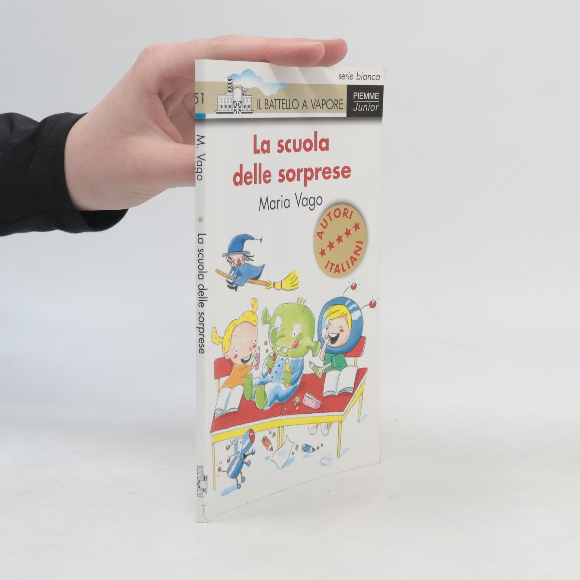 L. Salemi Il Battello a Vapore - Serie Bianca - 51: La scuola delle sorprese