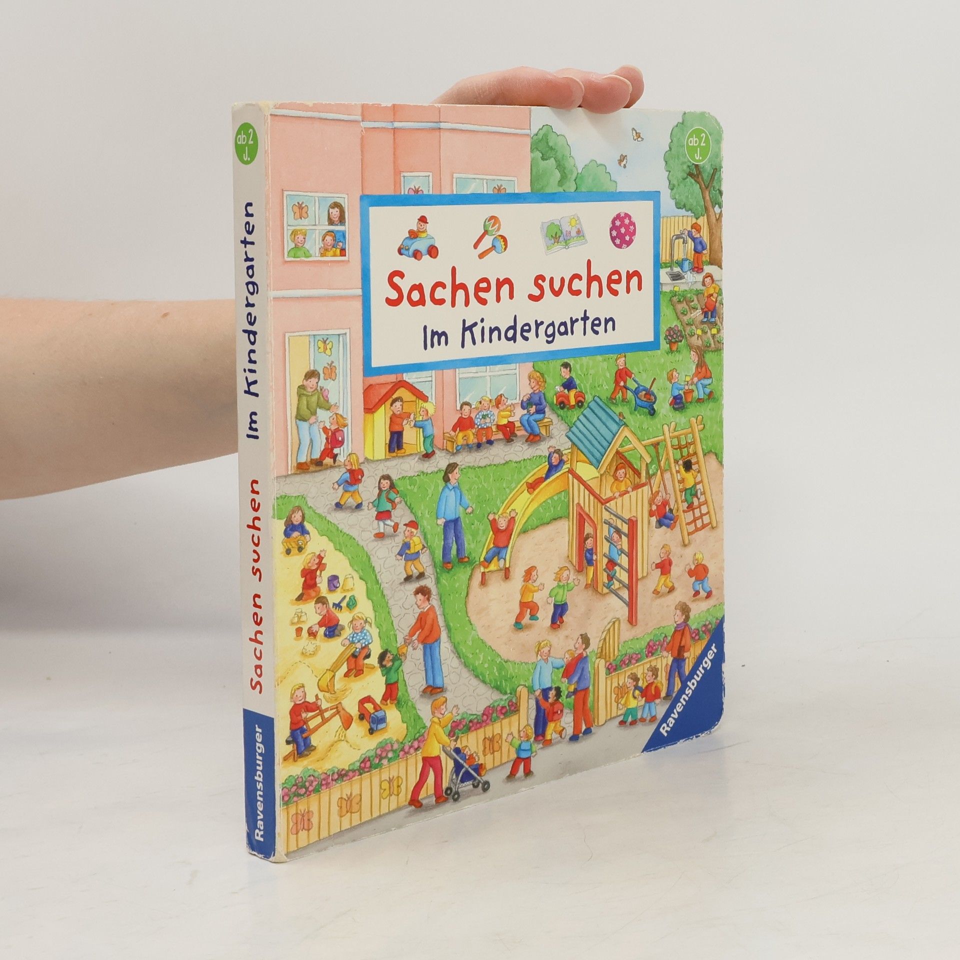Barbara Jelenkovich Sachen suchen - im Kindergarten