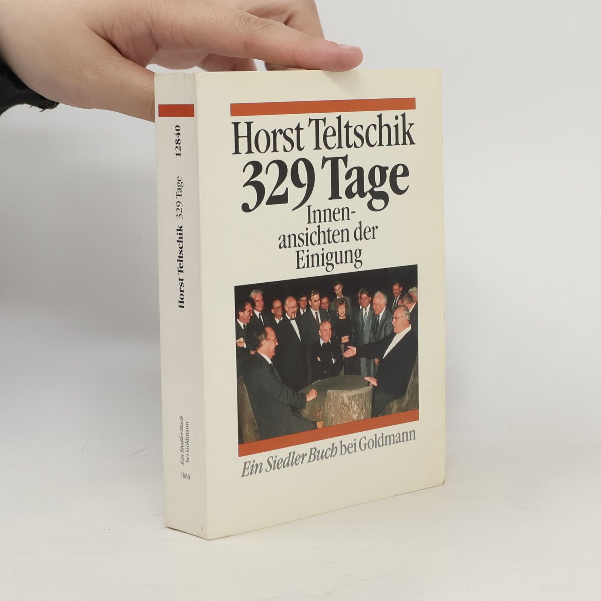 Horst Teltschik 329 Tage