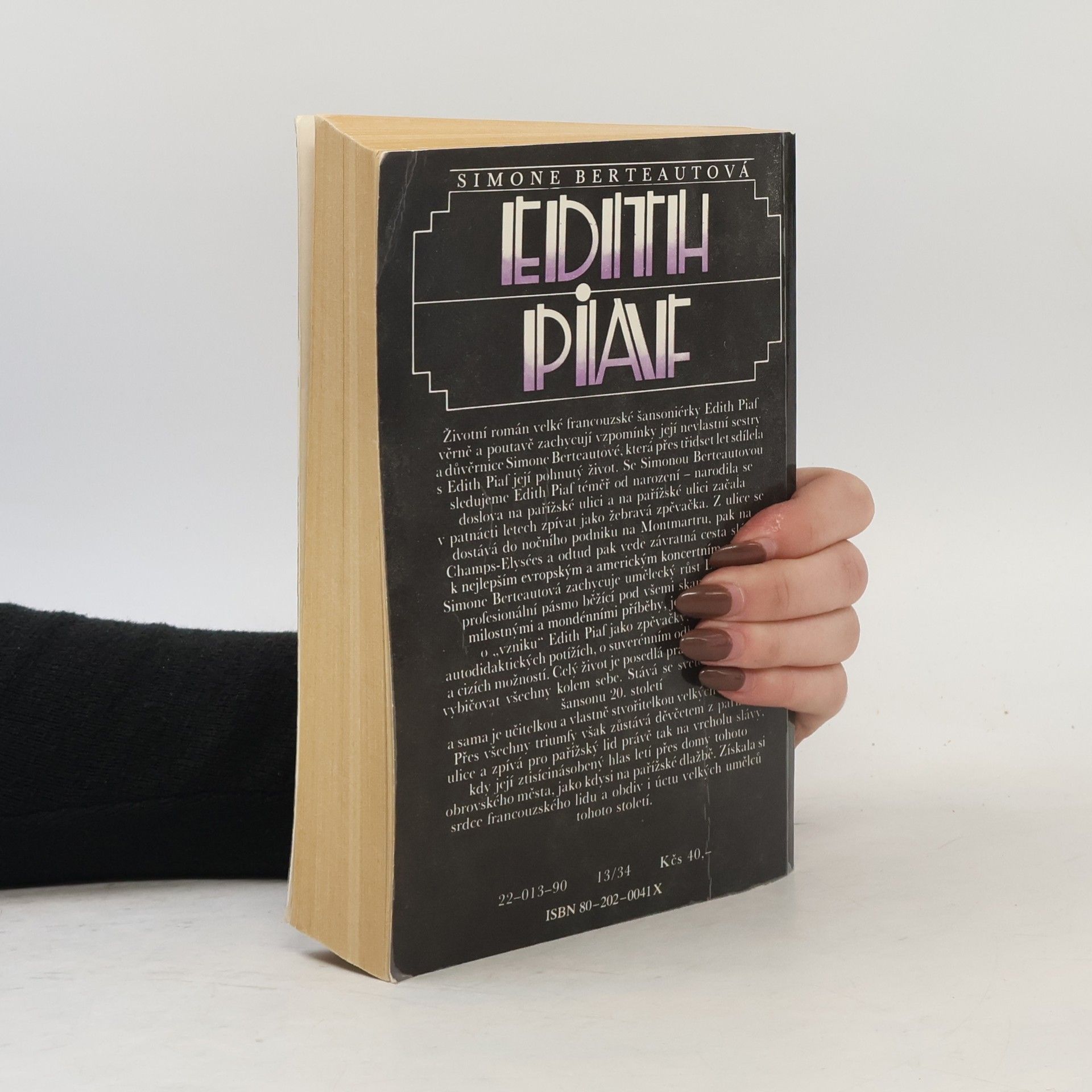 Marie Janů Edith Piaf