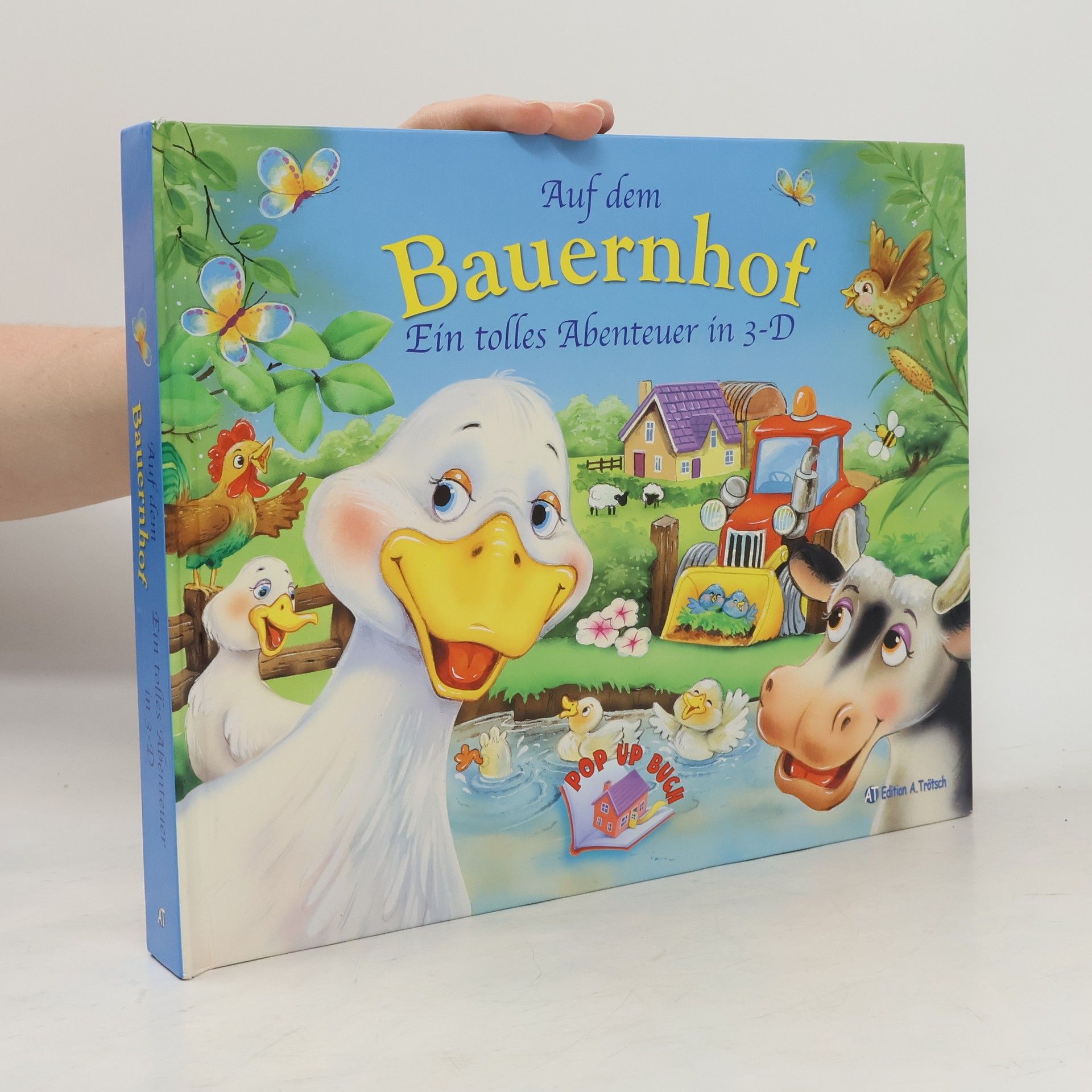 Kolektív autorov Auf dem Bauernhof. Ein tolles Abenteuer in 3-D