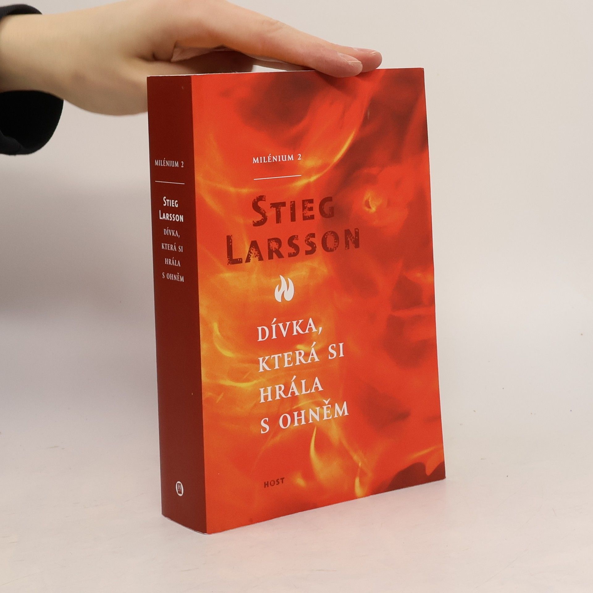 Stieg Larsson Dívka, která si hrála s ohněm