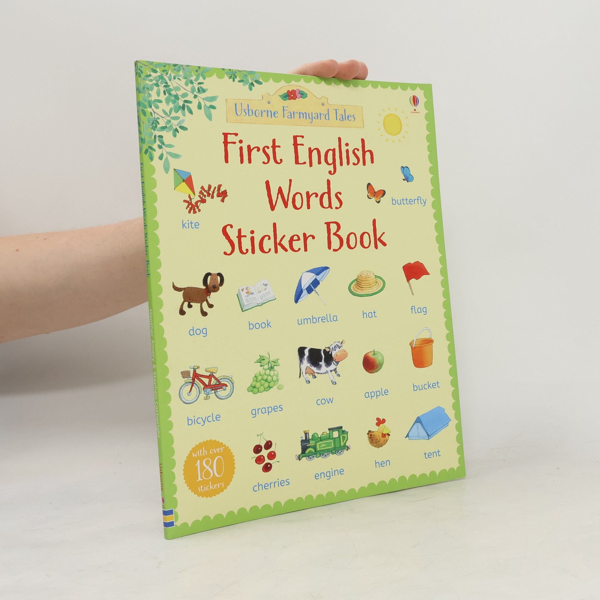 Heather Amery Usborne Farmyard Tales: First English Words Sticker Book