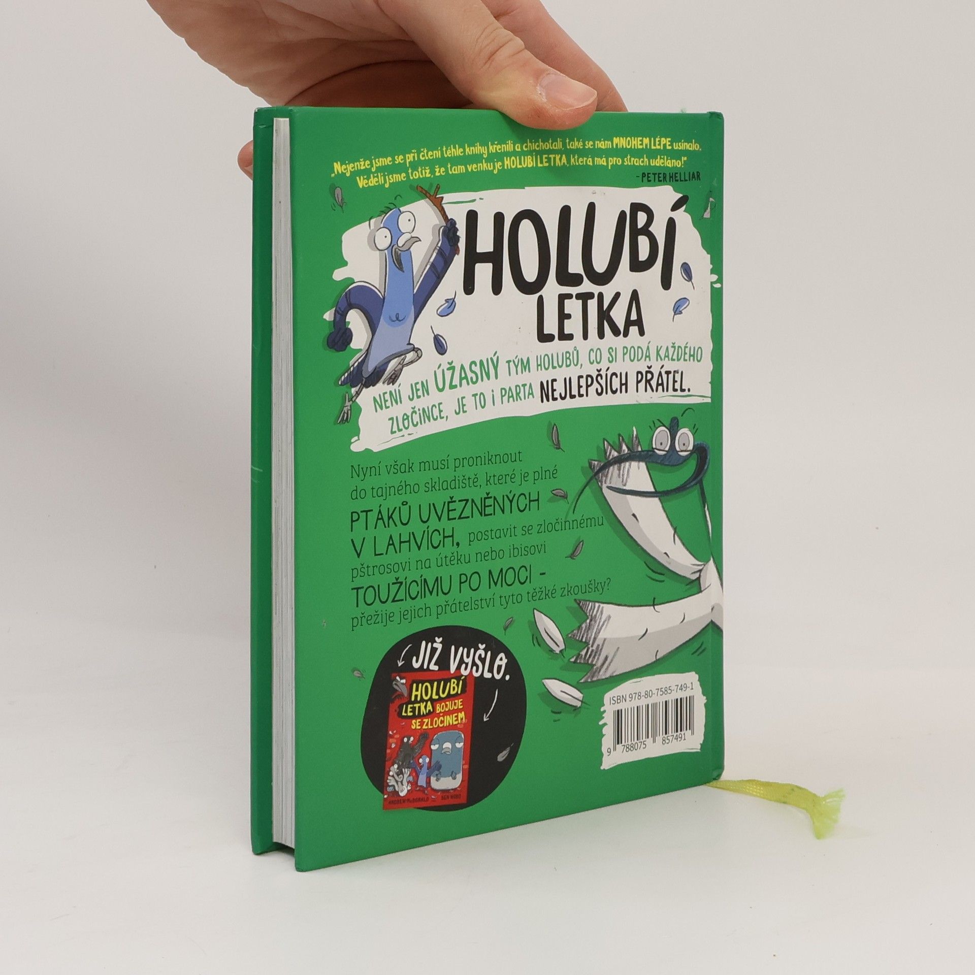 Andrew McDonald Holubí letka má pro strach uděláno
