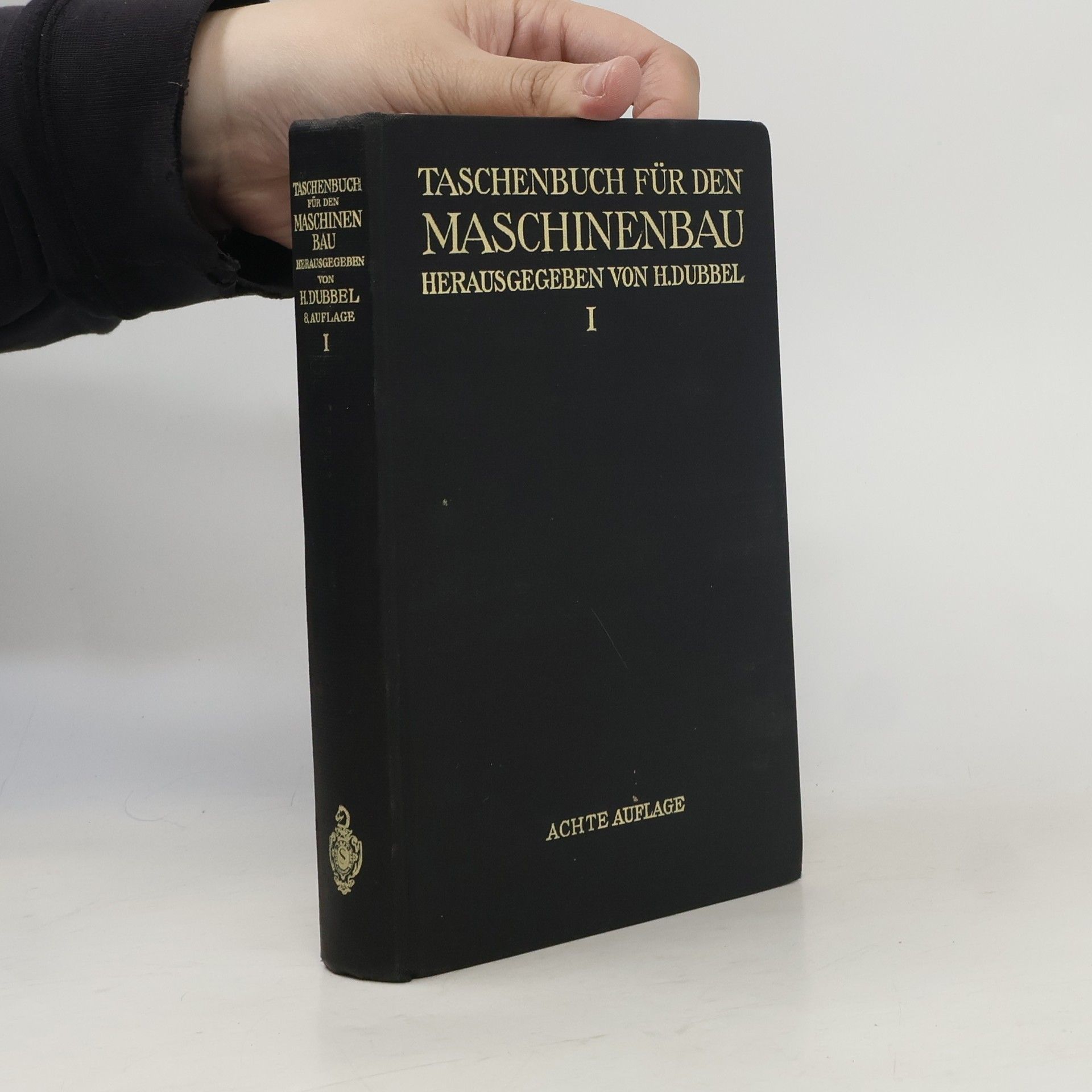 Herbert Baer Taschenbuch für den Maschinenbau. Band 1