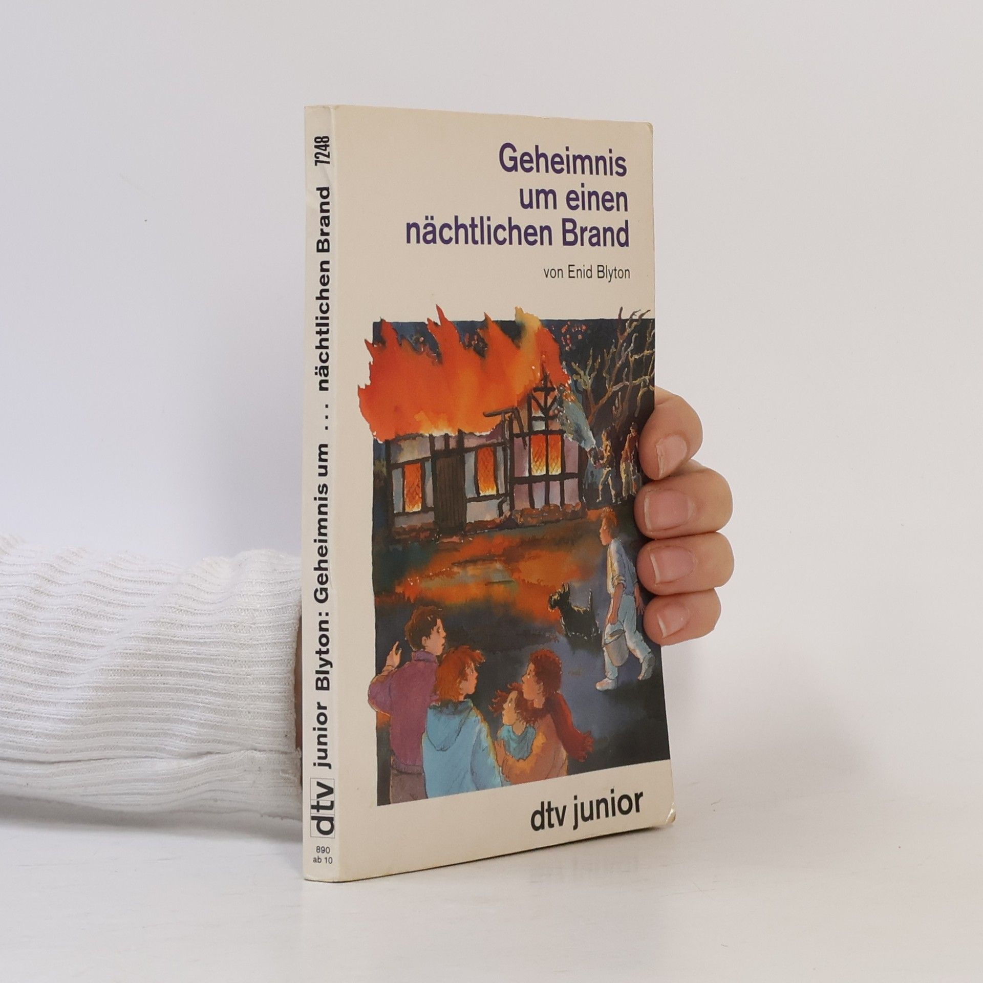 Enid Blyton Geheimnis um einen nächtlichen Brand