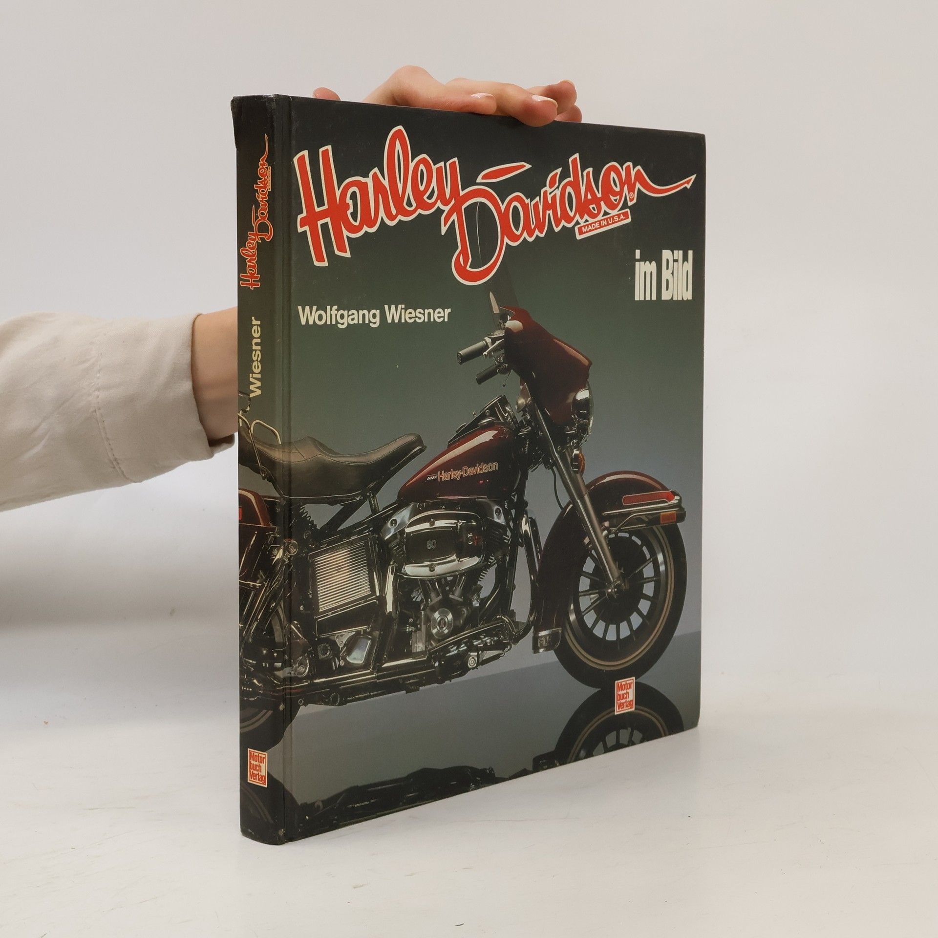 Wolfgang Wiesner Harley Davidson im Bild
