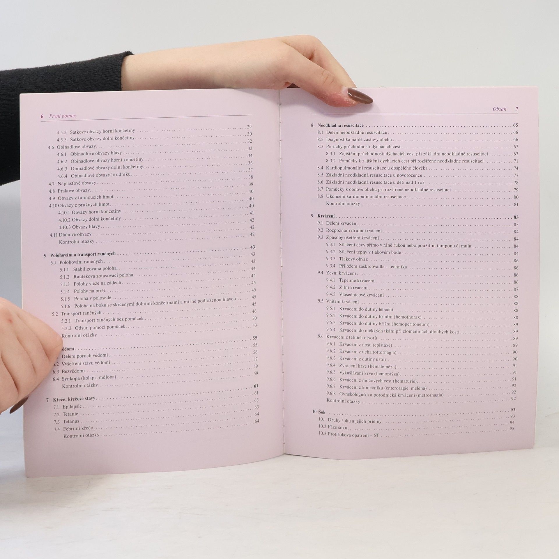 Jarmila Kelnarová První pomoc I : pro studenty zdravotnických oborů