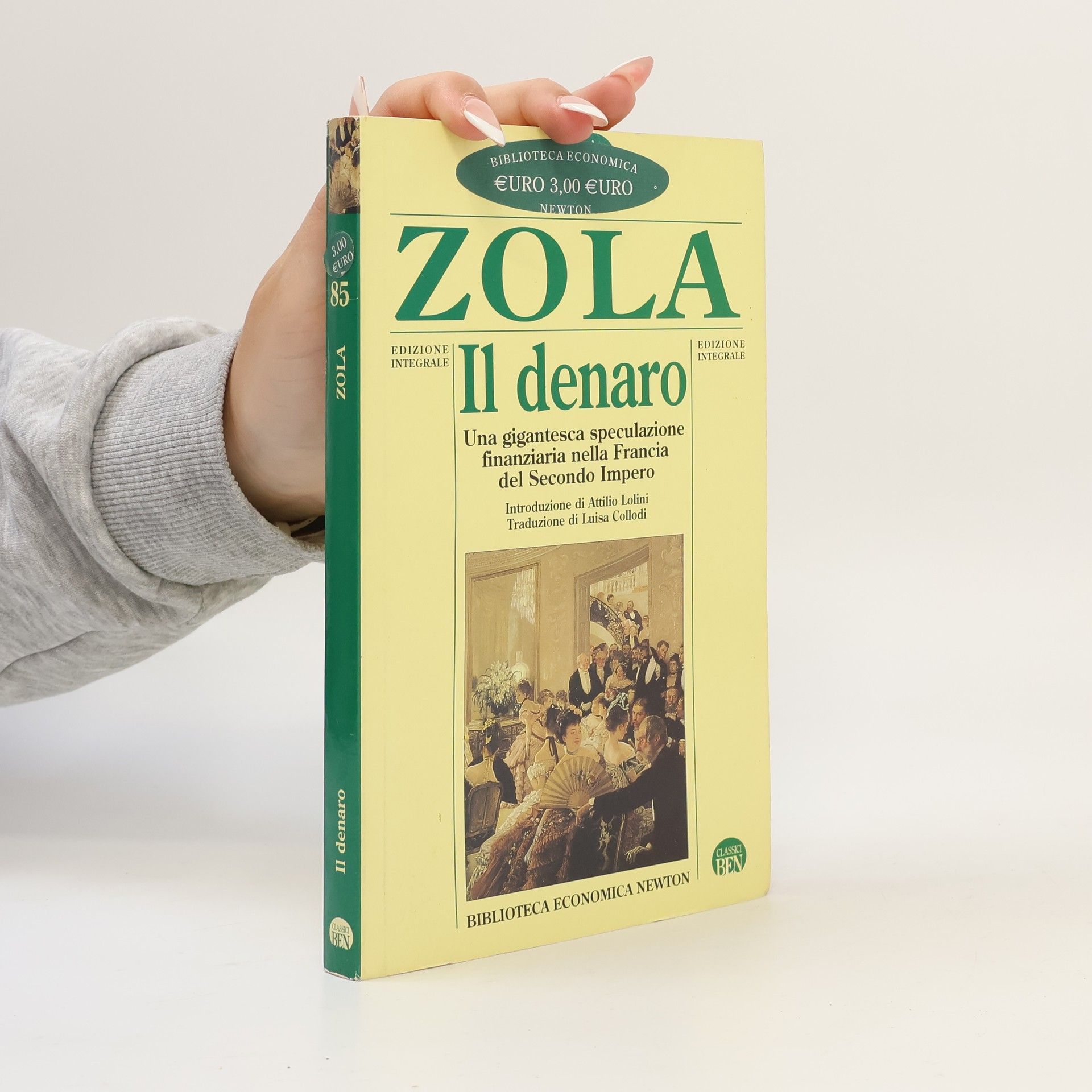 Émile Zola Il denaro