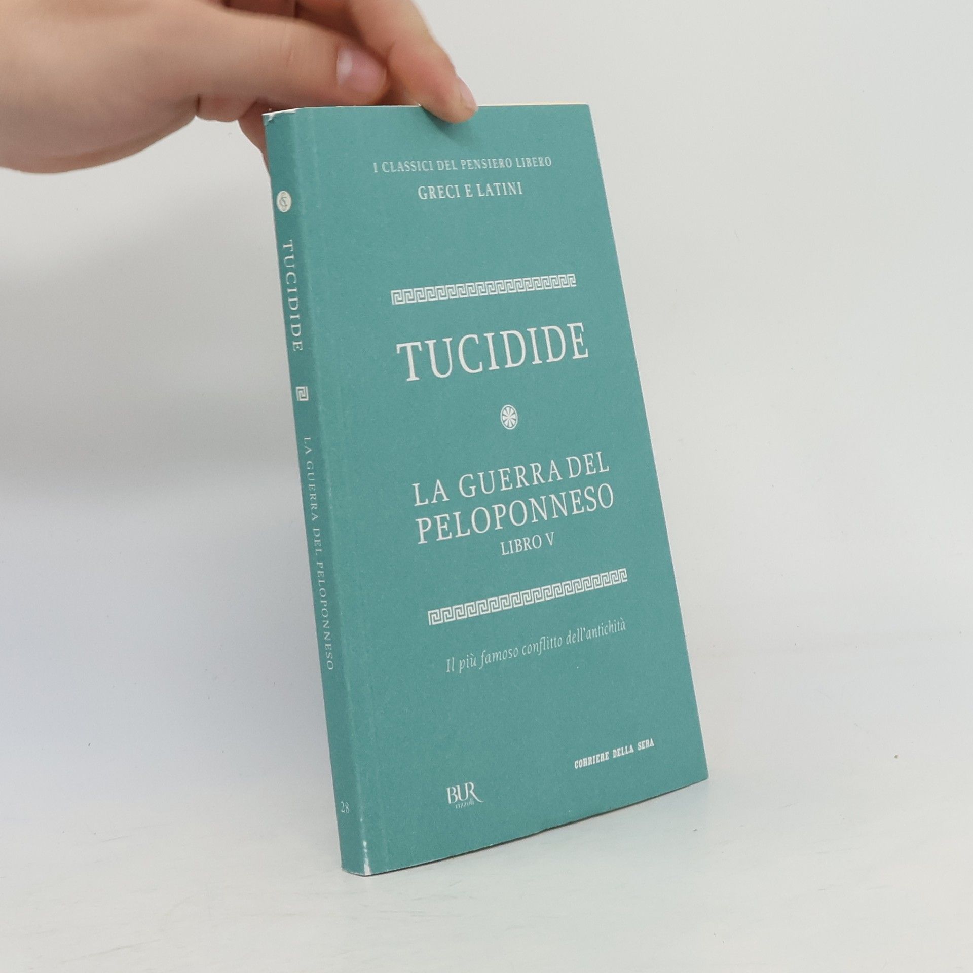Kolektív autorov La guerra del Peloponneso V. Tucidide