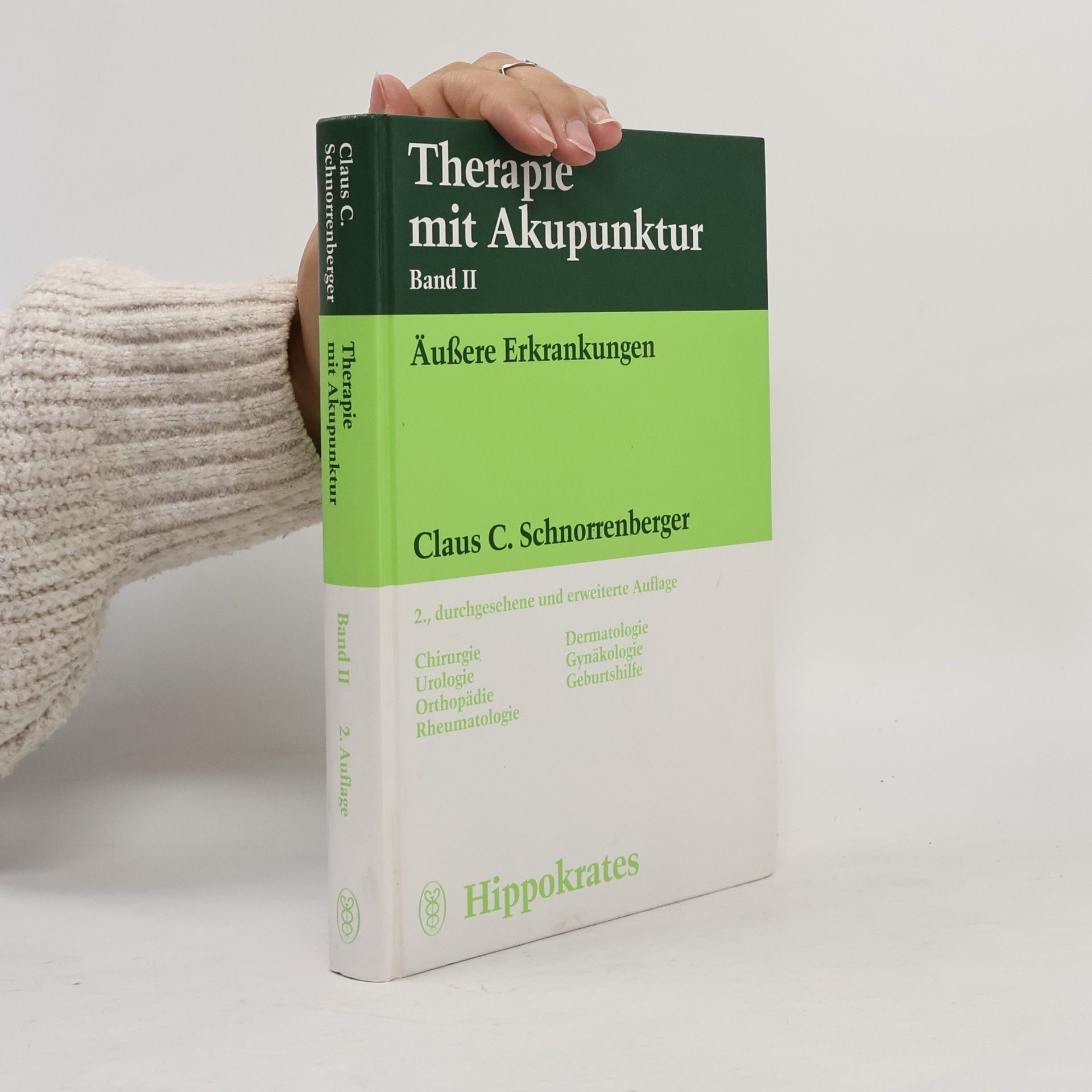 Claus C. Schnorrenberger Therapie mit Akupunktur