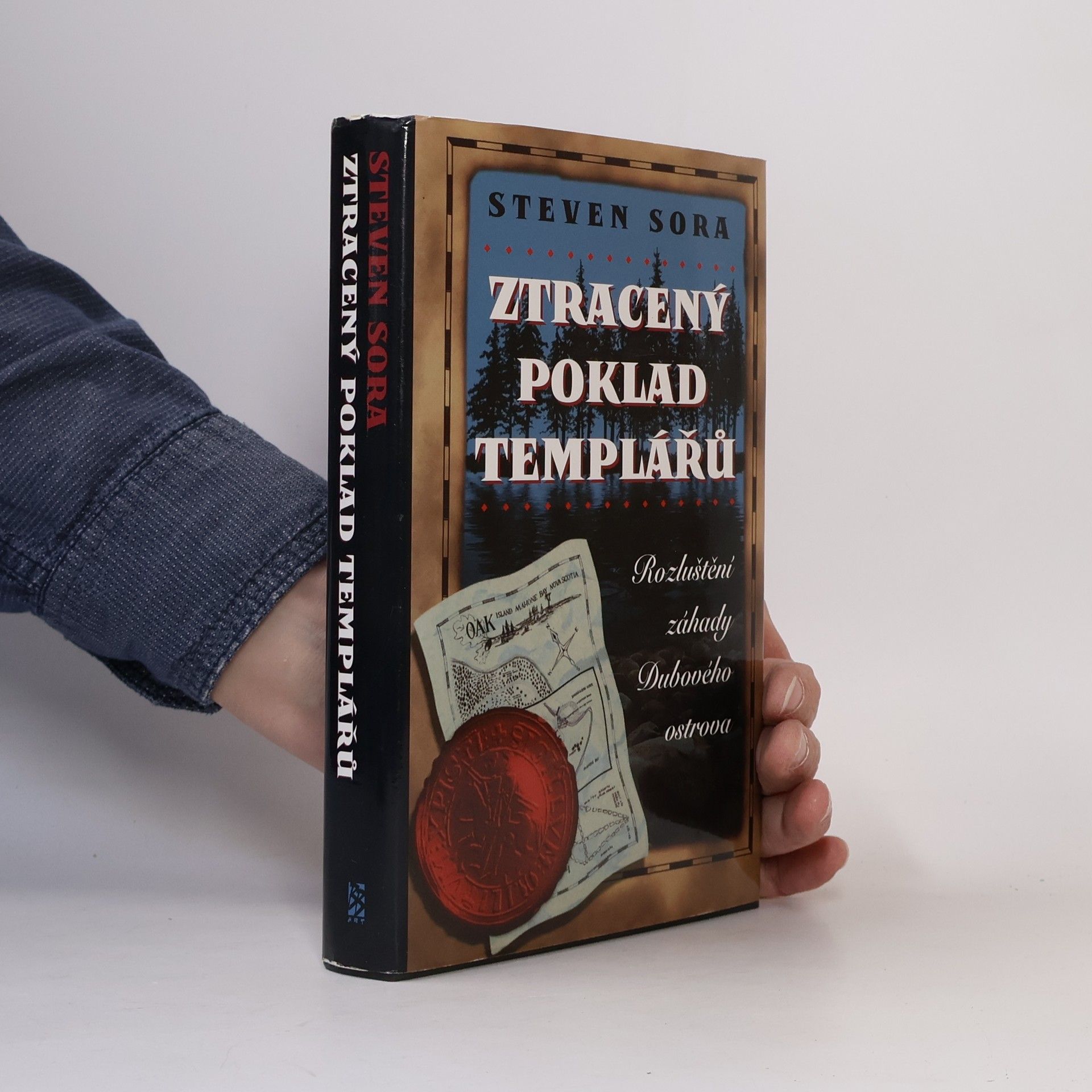 Steven Sora Ztracený poklad templářů. Rozluštění záhady Dubového ostrova