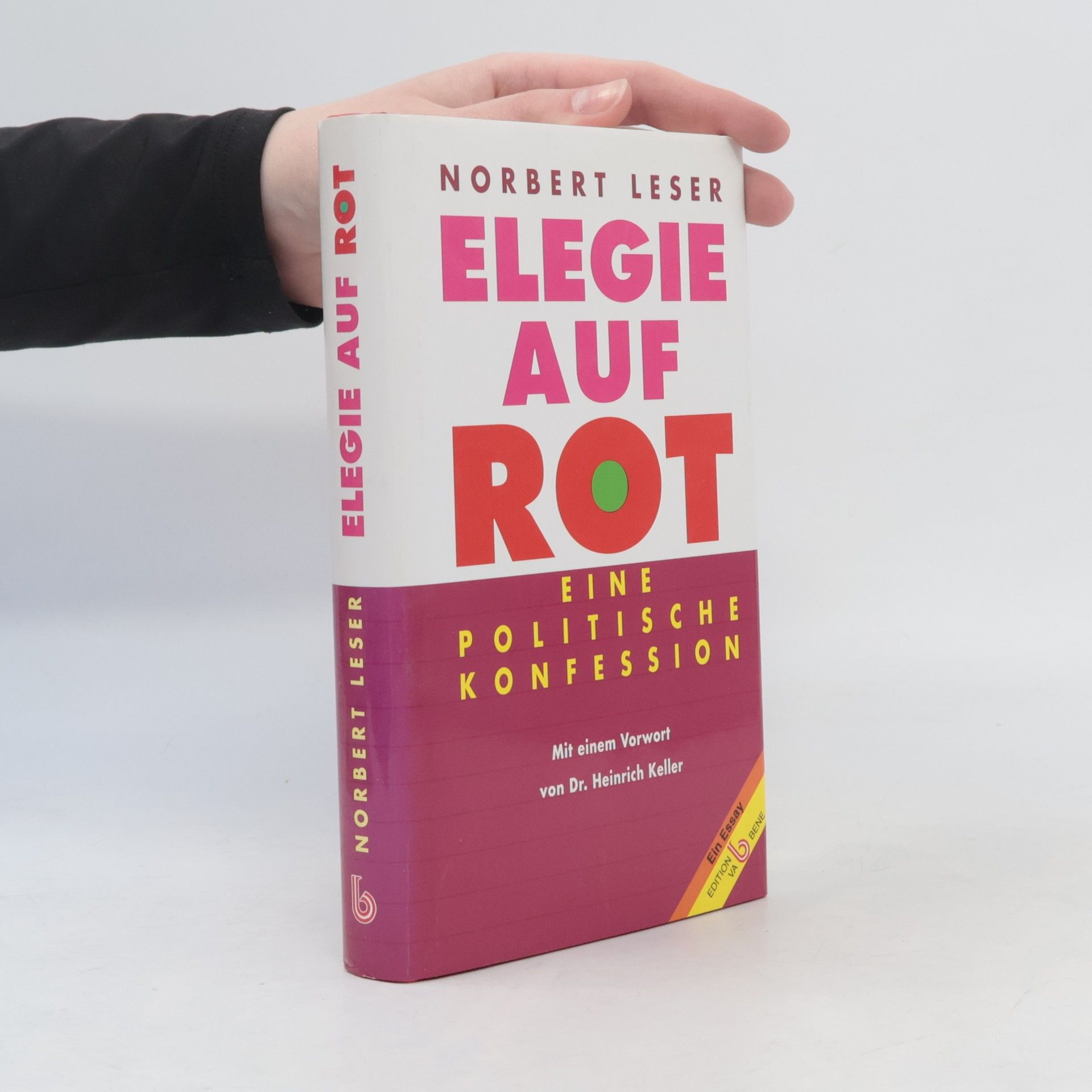Norbert Leser Elegie auf Rot