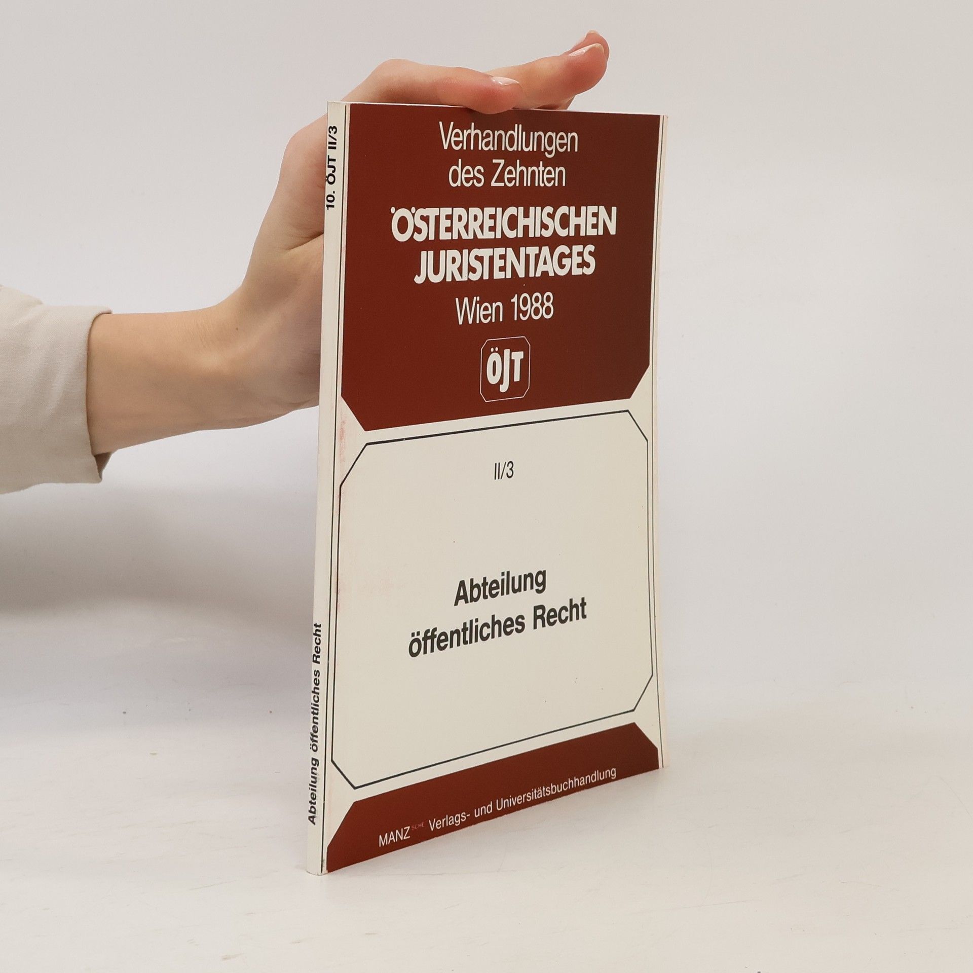 Kolektív autorov Österreichischen Juristentages 1988