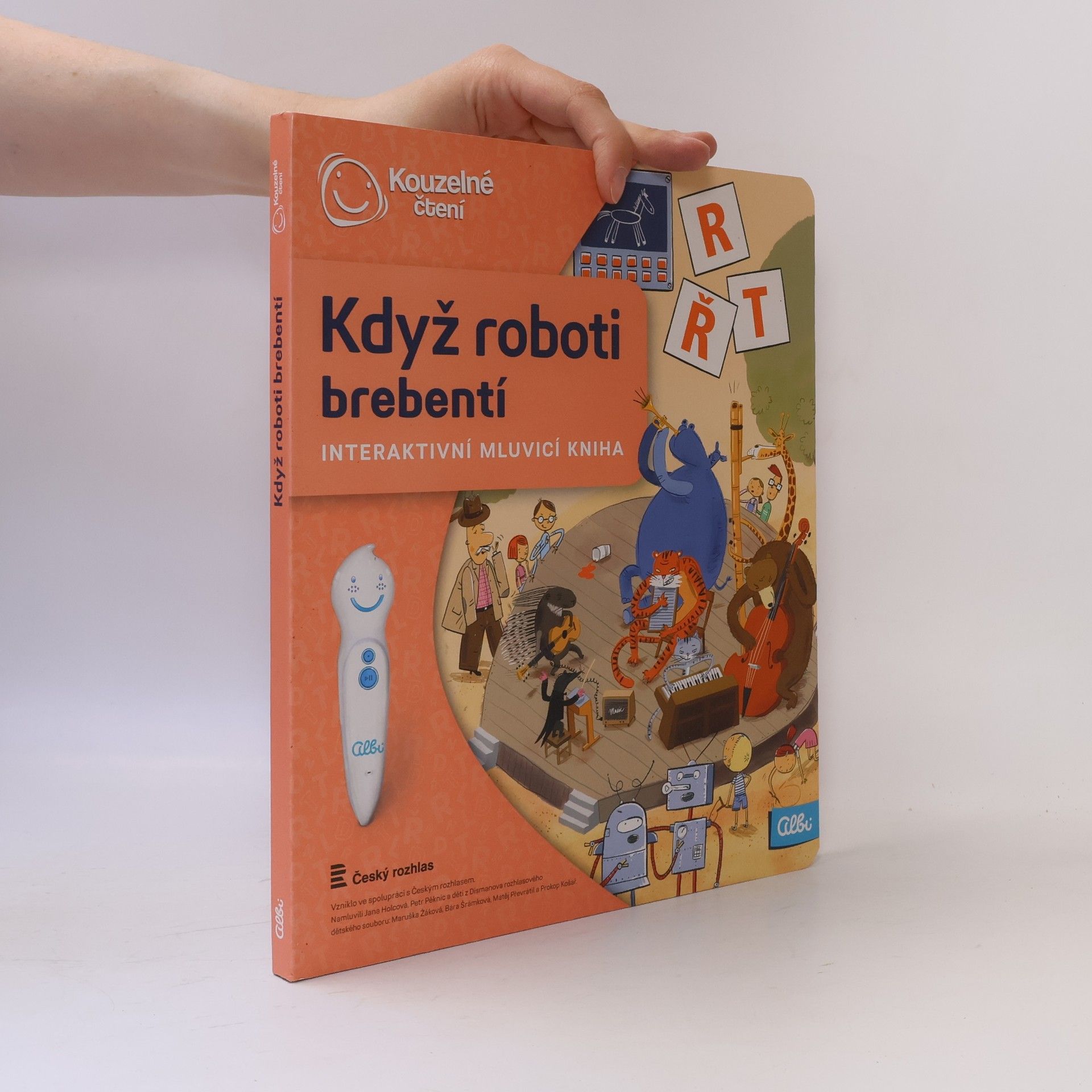 Když roboti brebentí. Interaktivní mluvicí kniha