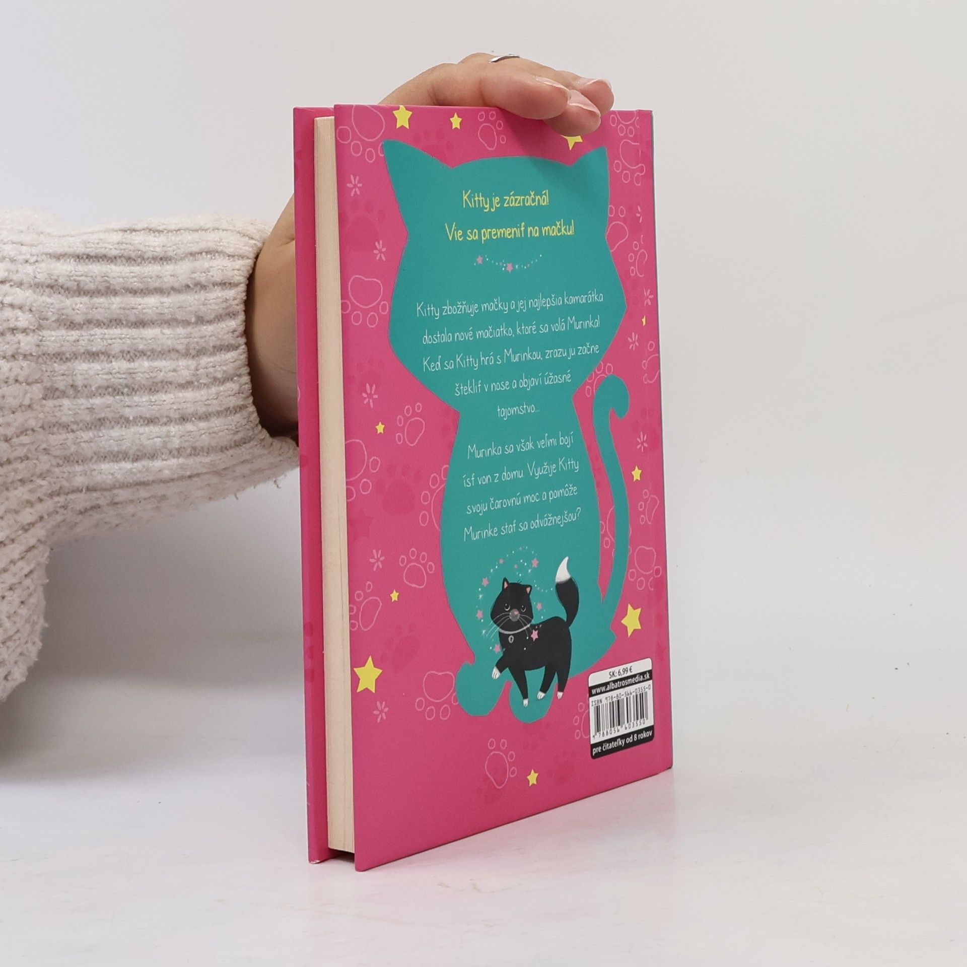 Ella Moonheart kitty zázračnica: bojazlivé mačiatko Murinka