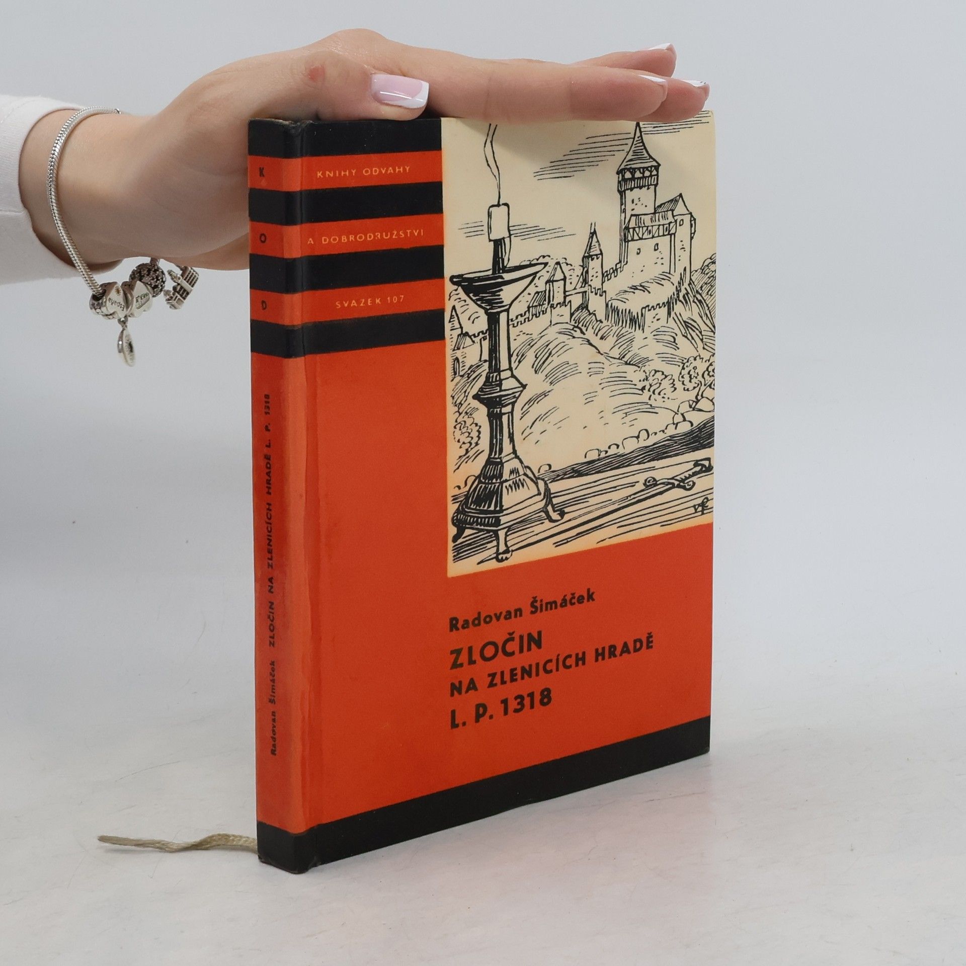 Radovan Šimáček Zločin na Zlenicích hradě L. P. 1318