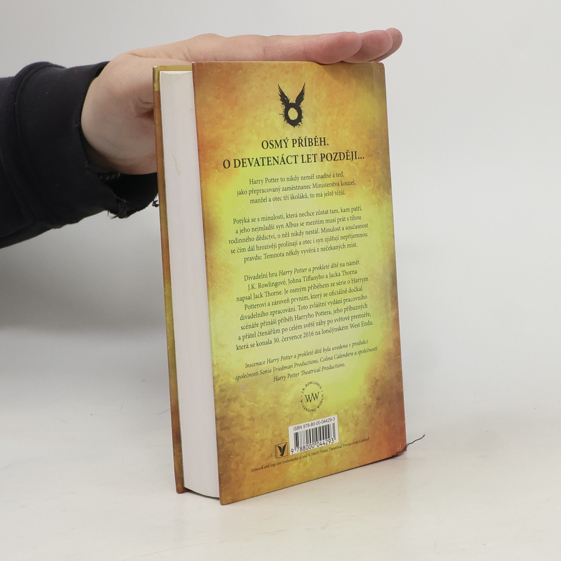 Jack Thorne Harry Potter a prokleté dítě