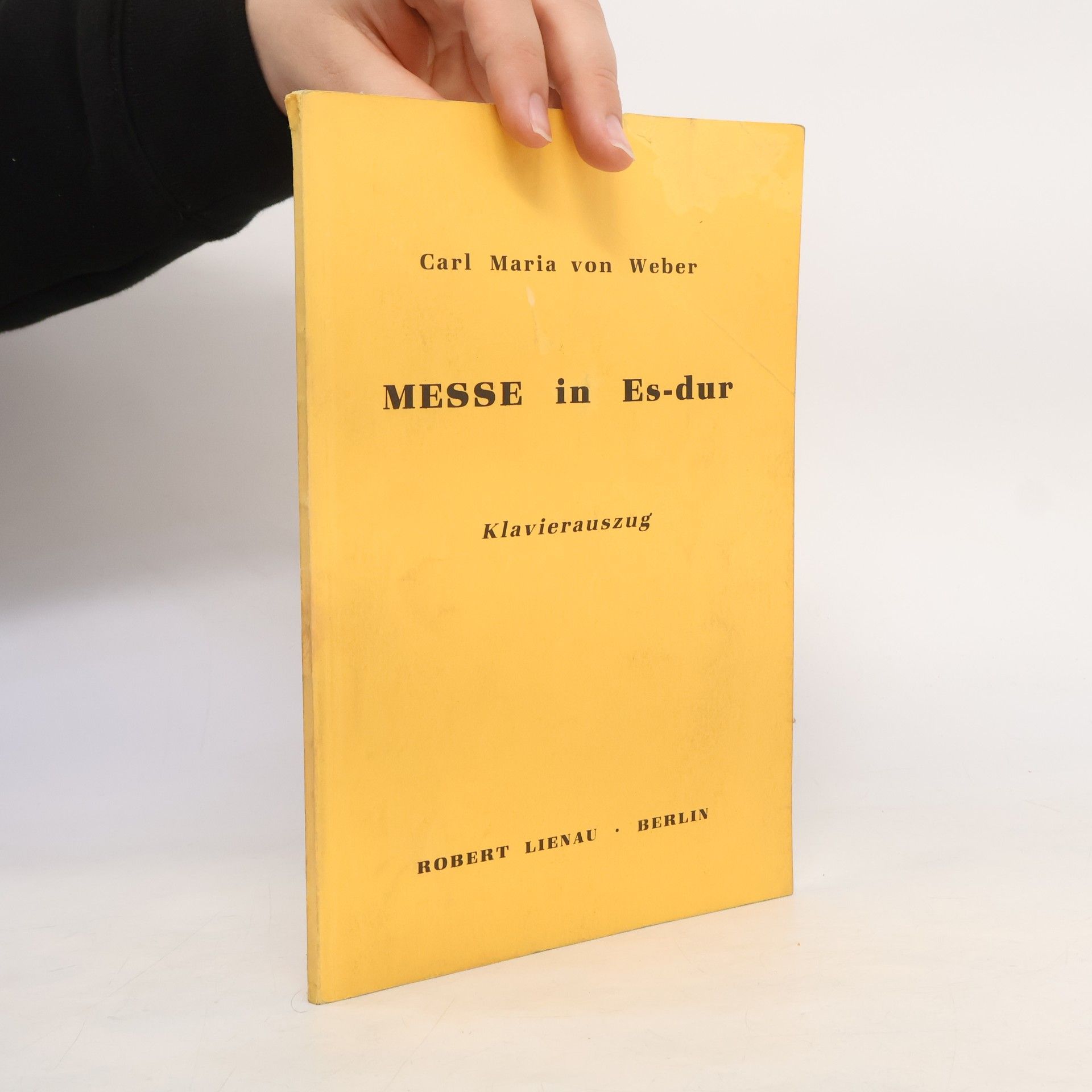 Carl Maria von Weber Messe in Es-dur