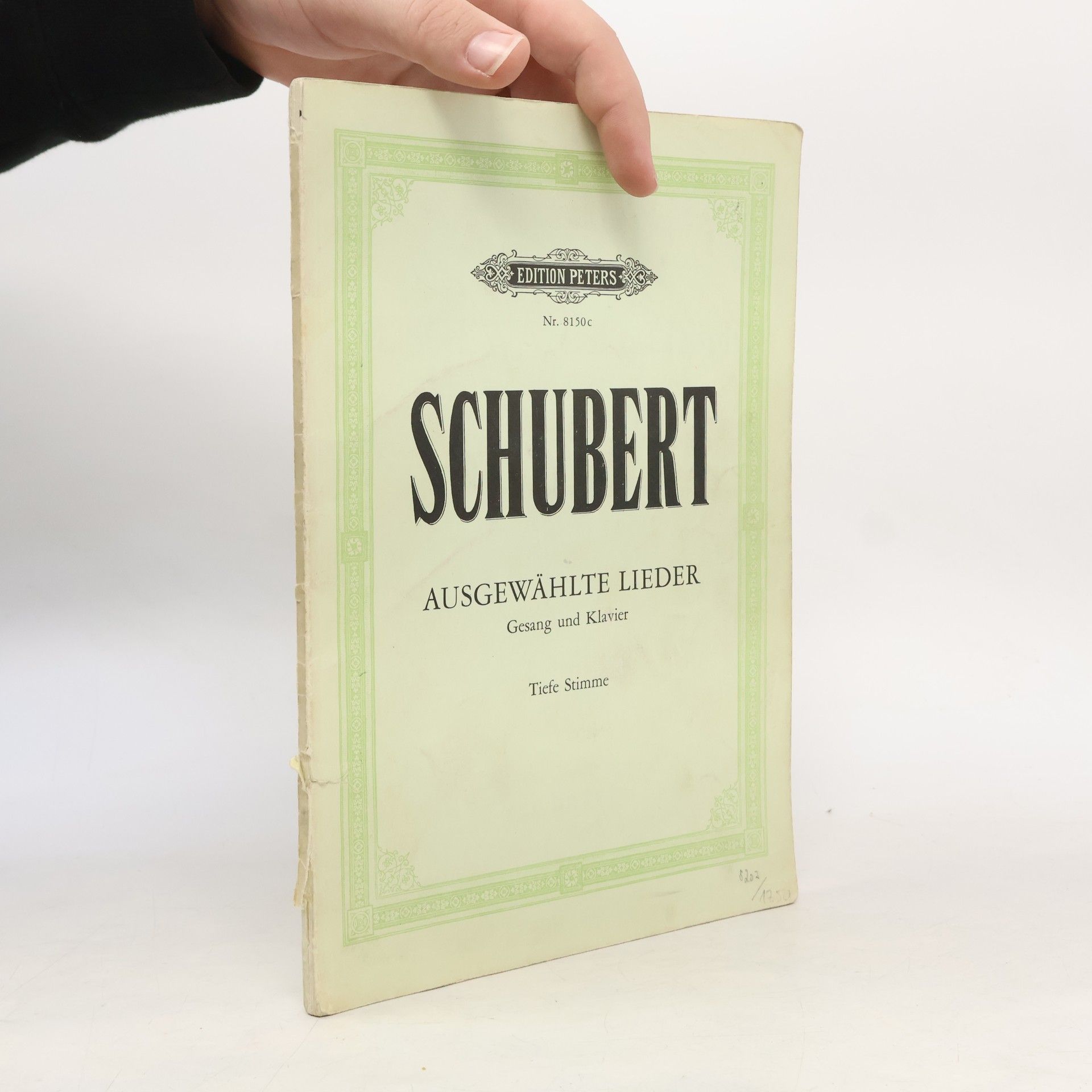 Various authors Schubert. Ausgewählte lieder