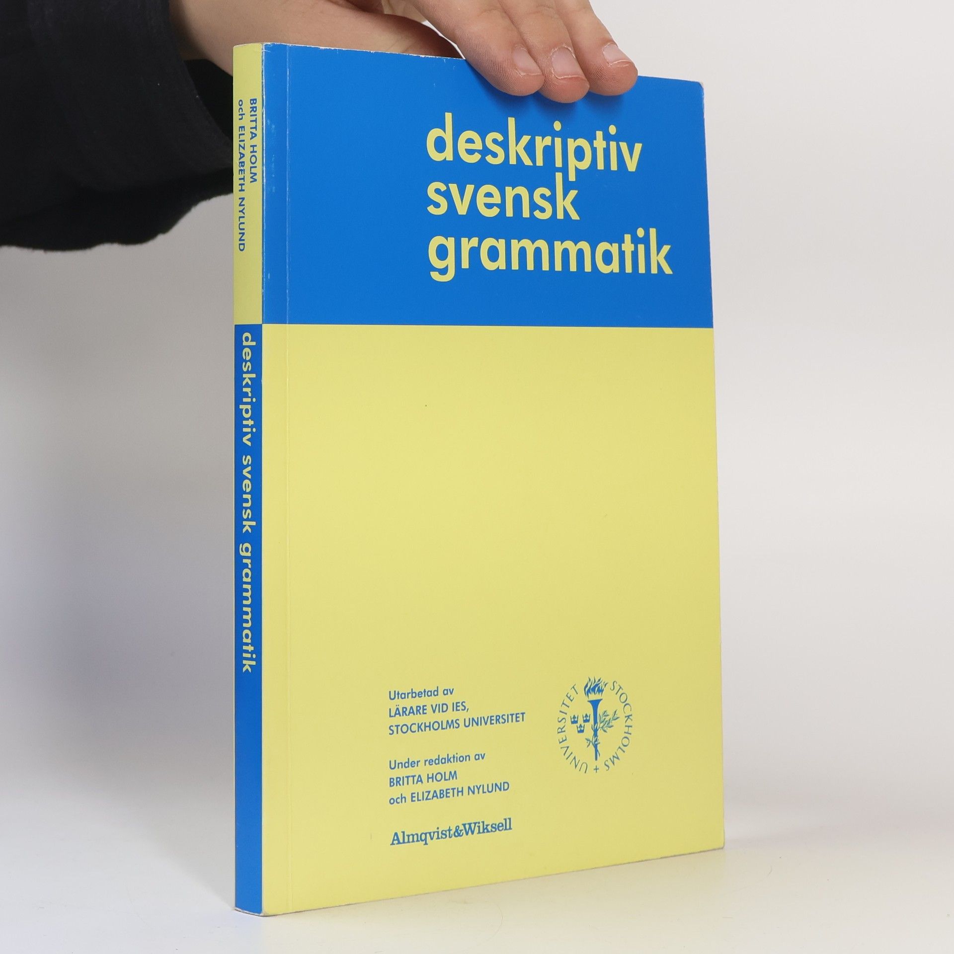 Elizabeth Nylund Deskriptiv svensk grammatik