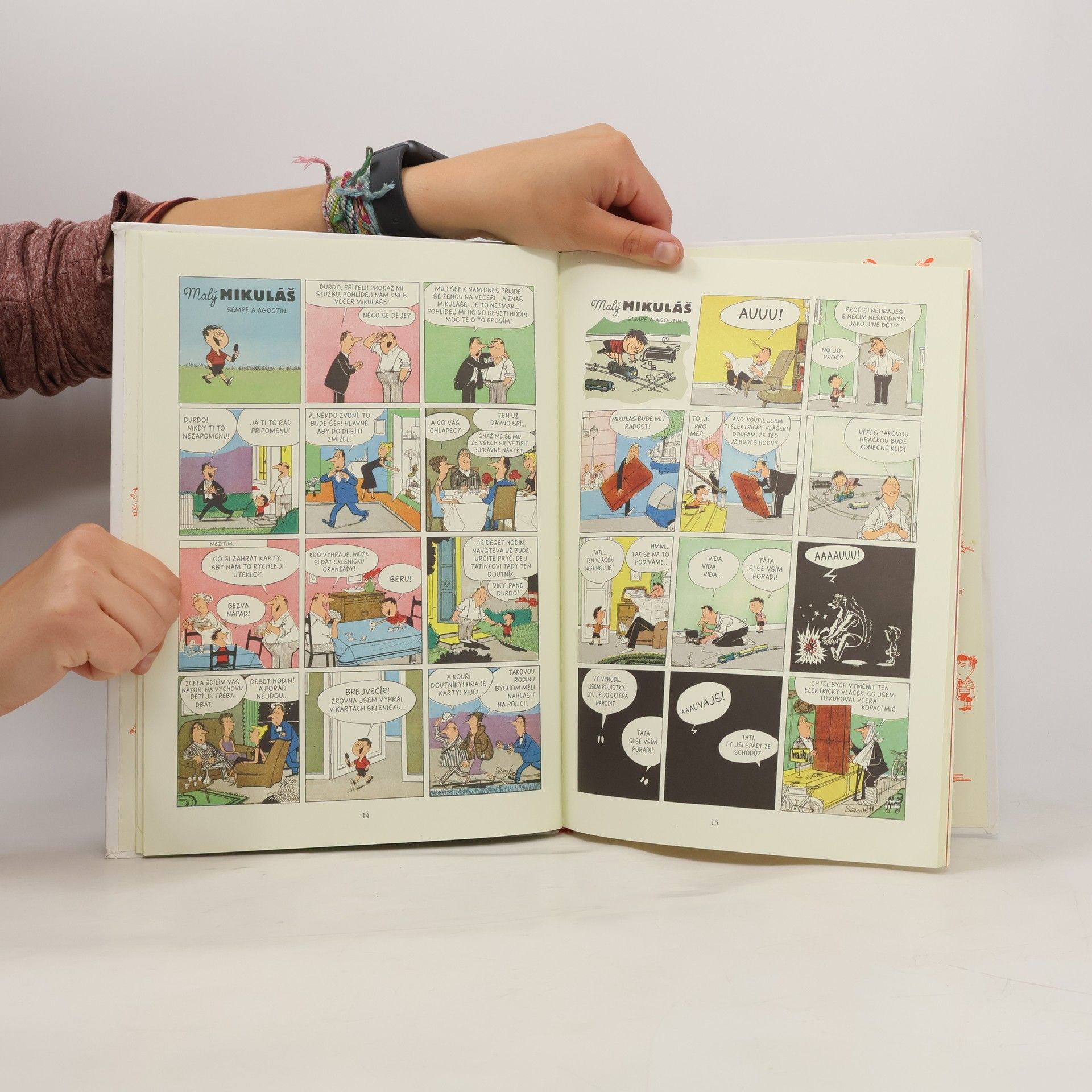 Jean-Jacques Sempé Malý Mikuláš : původní komiks