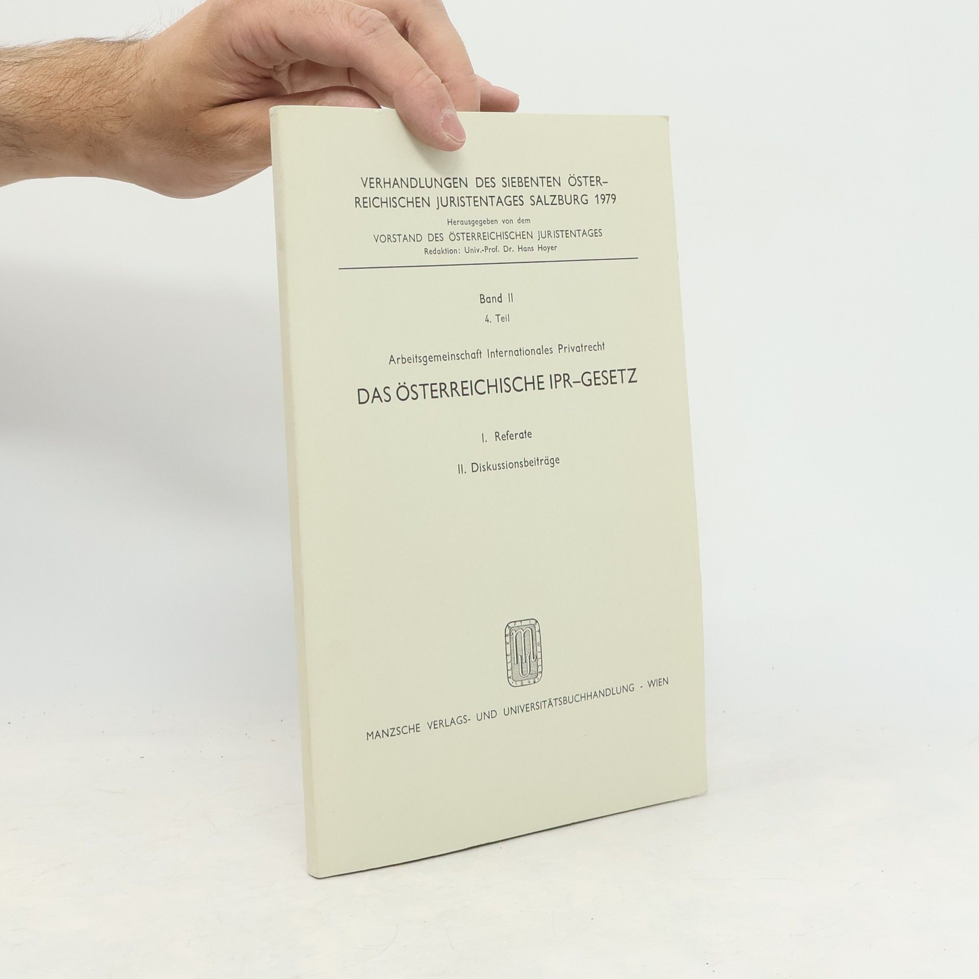 Kolektív autorov Das Österreichischer Ipr-Gesetz